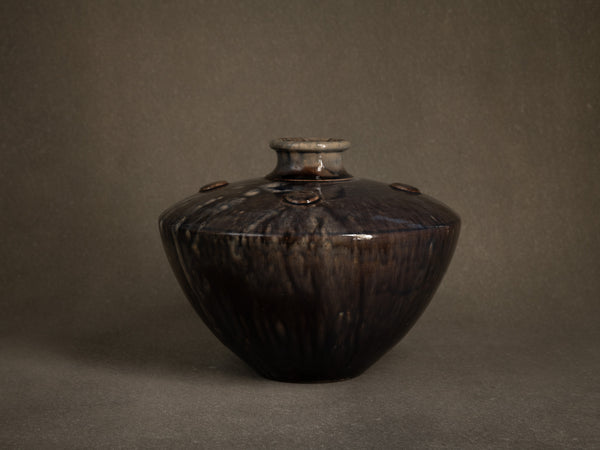 Important vase en grès de Madeleine Sougez pour Primavera, France (vers 1922-23)..Notable vase by Madeleine Sougez for Primavera, France (circa 1922-23)