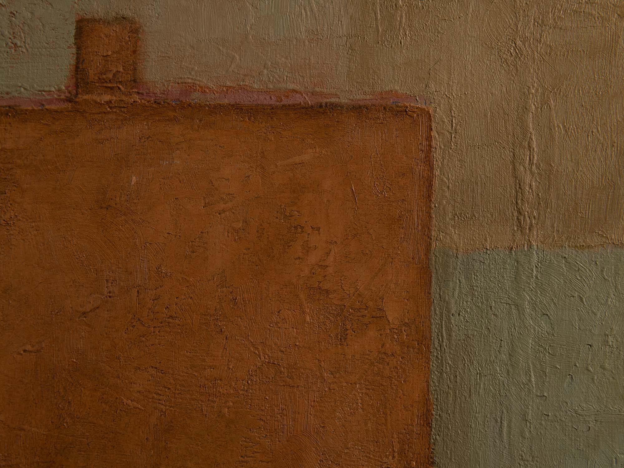 Vie silencieuse, huile sur toile de Claude Foënet, France (1999)..Silent life, oil on canvas by Claude Foënet, France (1999)