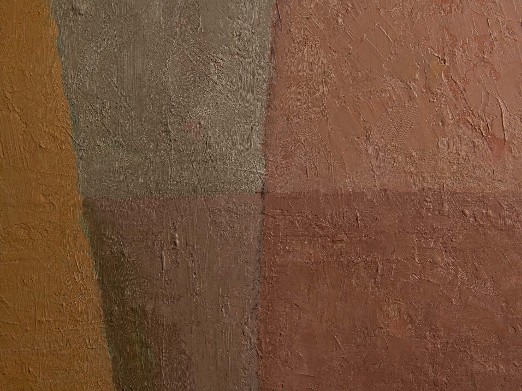 Vie silencieuse, huile sur toile de Claude Foënet, France (2000)..Silent life, oil on canvas by Claude Foënet, France (2000)
