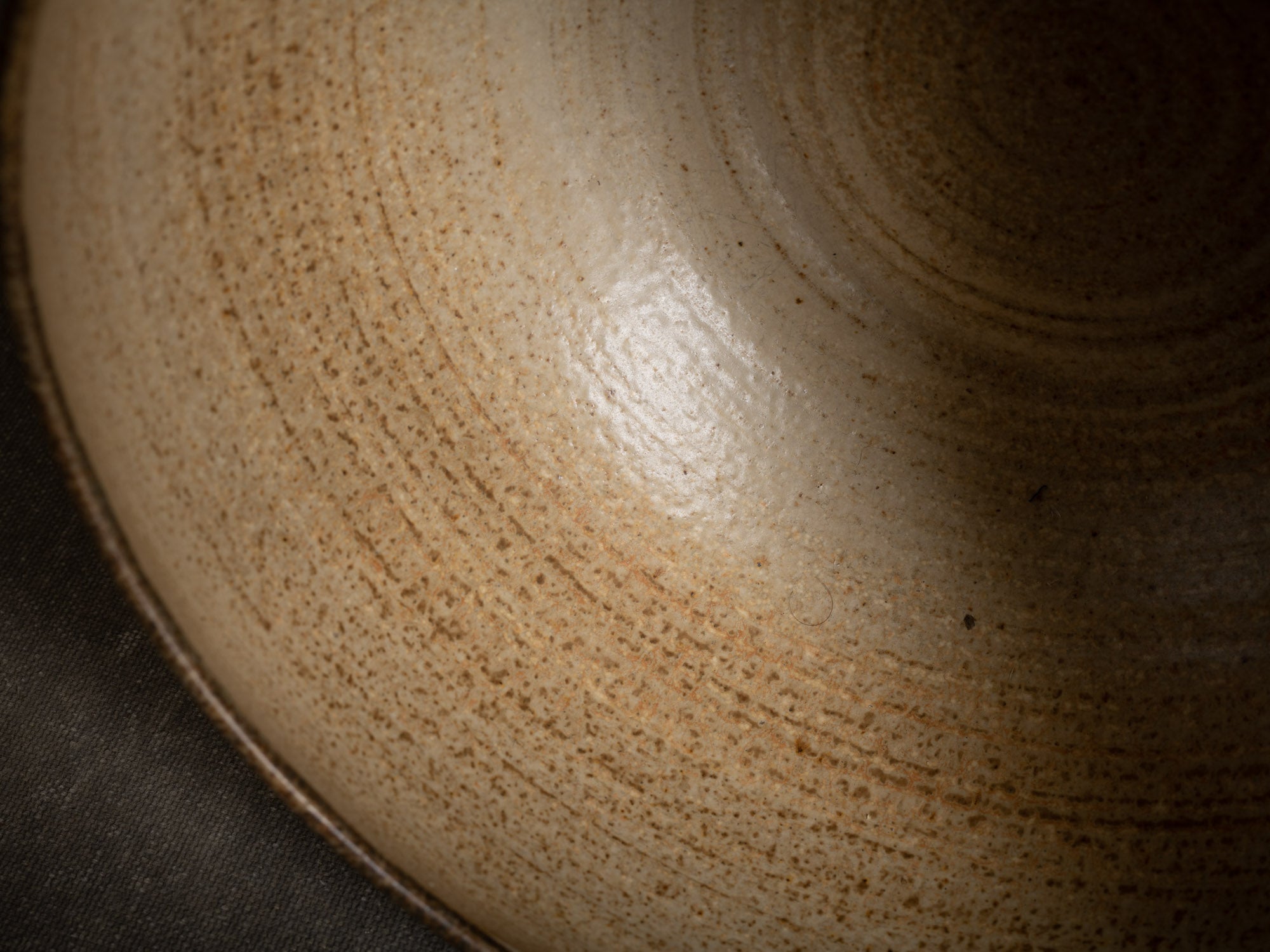 Coupe de Jacques Lacheny, France (vers 1975-80)..Bowl by Jacques Lacheny in Saint‑Amand‑en‑Puisaye, France (circa 1975-80)