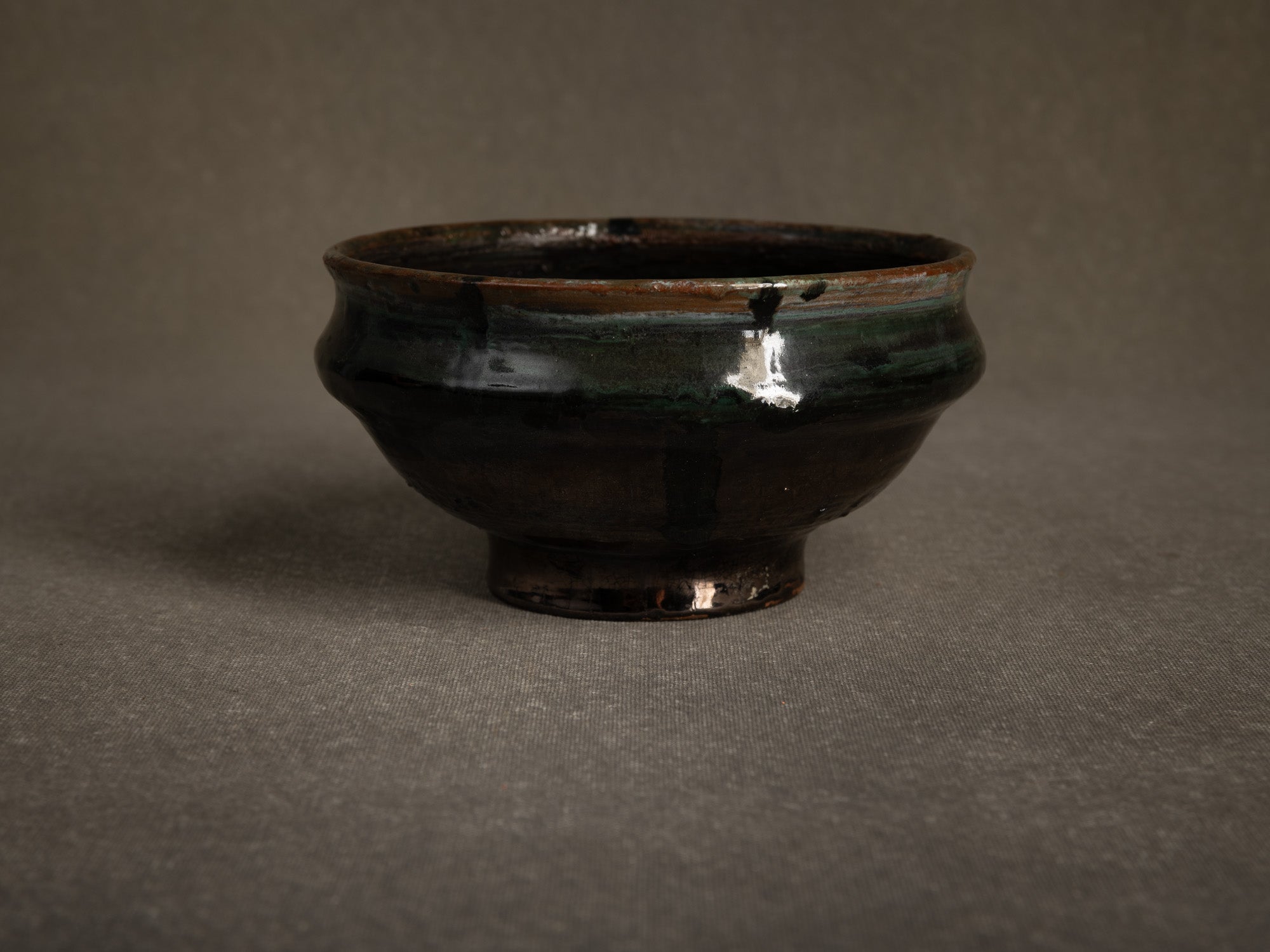 Coupe vide‑poche de Jean Brisy, France (vers 1960)..Bowl by Jean Brisy, France (circa 1960)