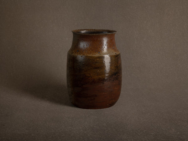 Important vase par Yves Mohy à La Borne, France (vers 1959)..Important vase by Yves Mohy in La Borne, France (circa 1959)