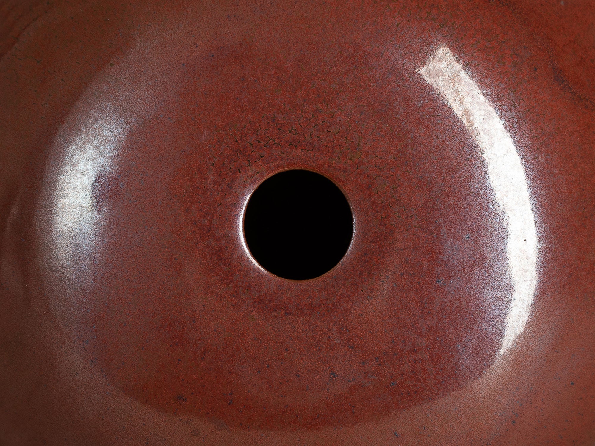 Rare vase soucoupe de Jacques Lacheny, France (1977)..Rare U.F.O vase by Jacques Lacheny, France (1977)