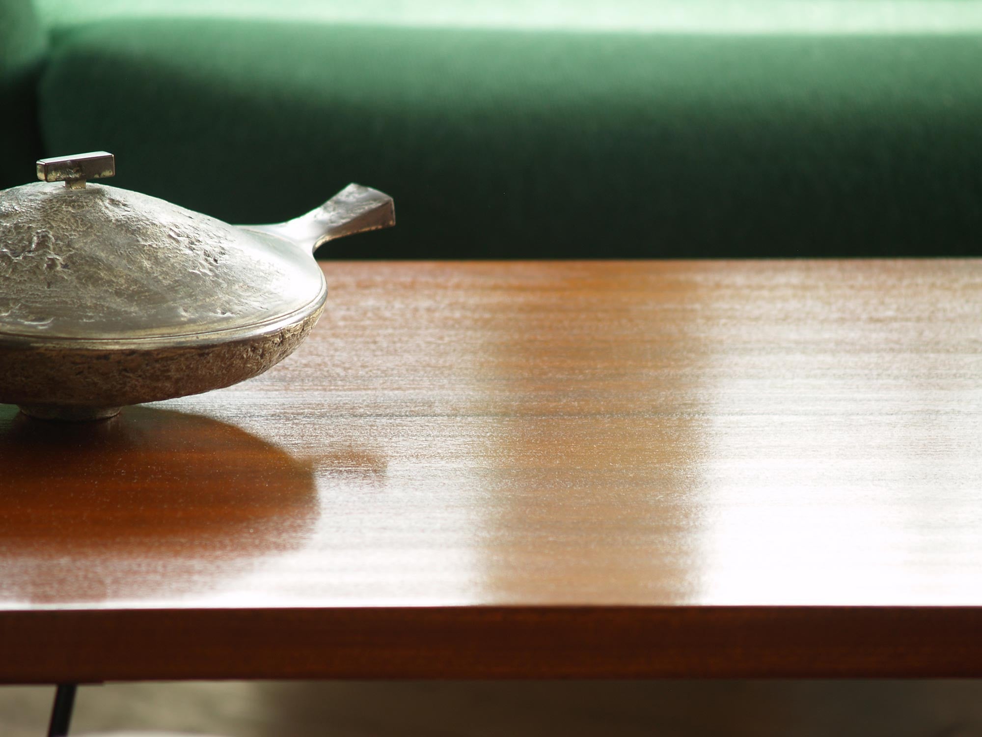 Table basse CM 191 de Pierre Paulin pour Thonet, France (vers 1957)..CM 191 Coffee table by Pierre Paulin for Thonet, France (vers 1957)