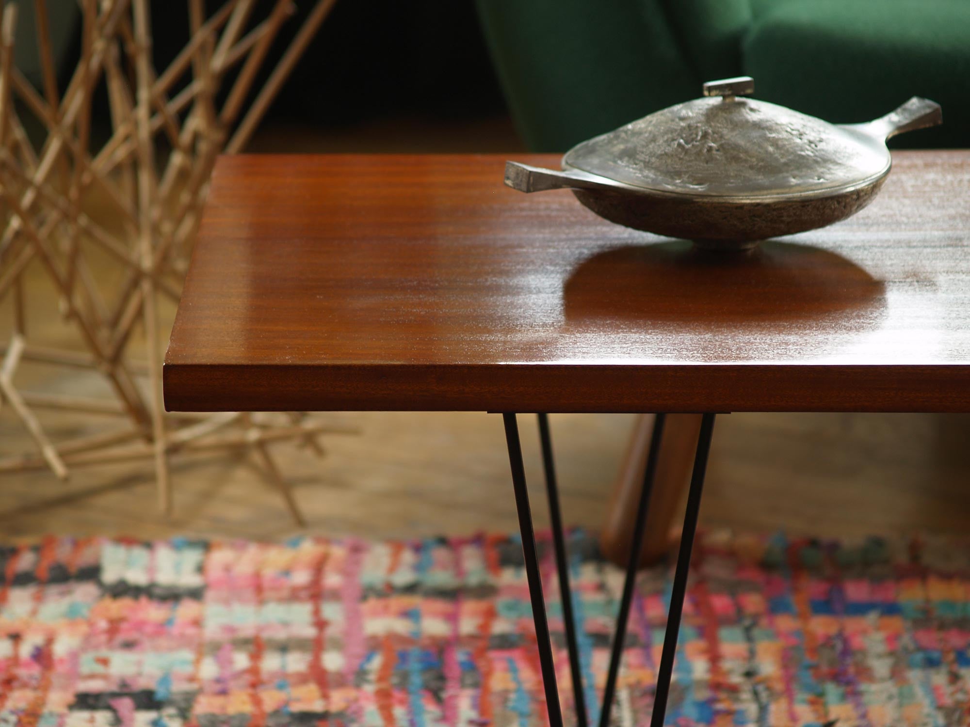 Table basse CM 191 de Pierre Paulin pour Thonet, France (vers 1957)..CM 191 Coffee table by Pierre Paulin for Thonet, France (vers 1957)