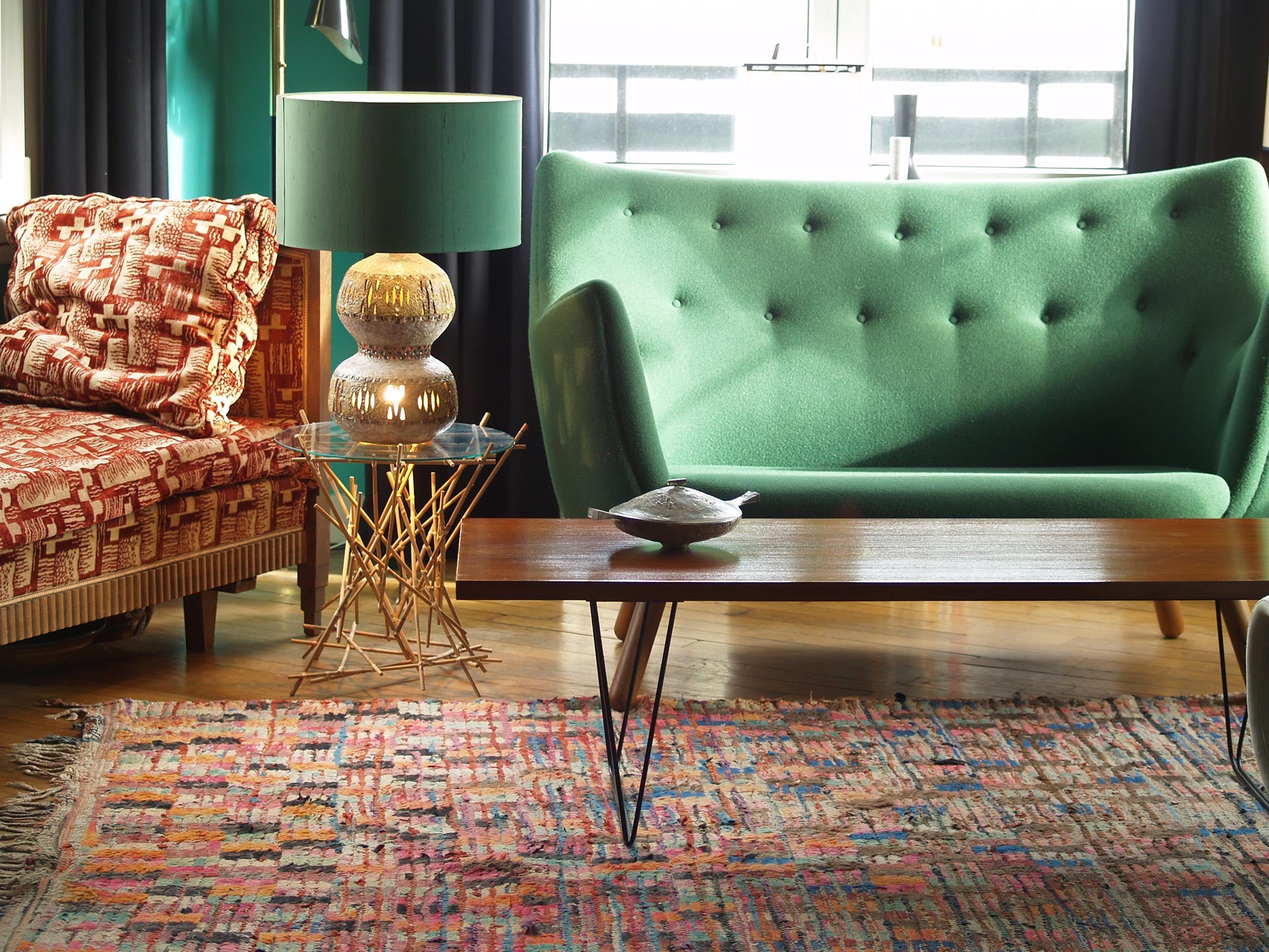 Table basse CM 191 de Pierre Paulin pour Thonet, France (vers 1957)..CM 191 Coffee table by Pierre Paulin for Thonet, France (vers 1957)