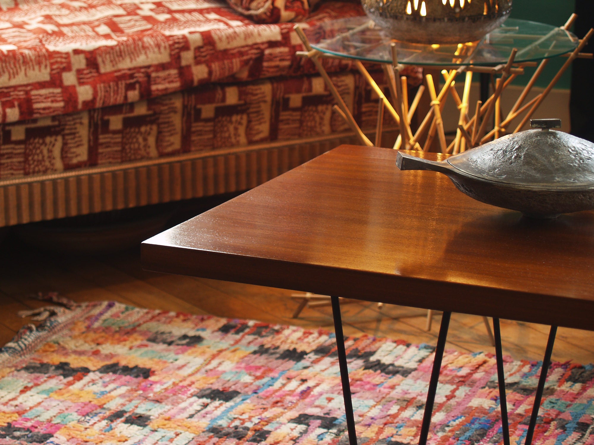 Table basse CM 191 de Pierre Paulin pour Thonet, France (vers 1957)..CM 191 Coffee table by Pierre Paulin for Thonet, France (vers 1957)