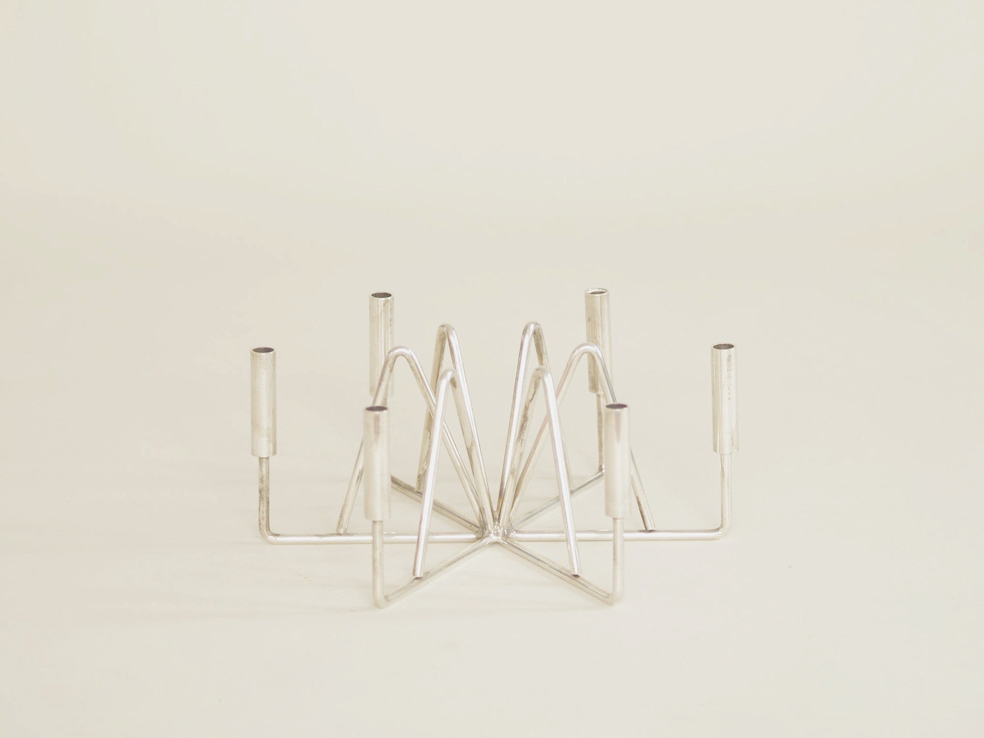 Chandelier, centre de table moderniste, Danemark (vers 1955)..Table centerpiece chandelier, Denmark (circa 1955)