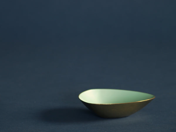 Coupe vert d'eau de Gunnar Ander & Ystad Metall, Suède (années 1950)..Bowl by Gunnar Ander & Ystad Metall, Sweden (circa 1950)