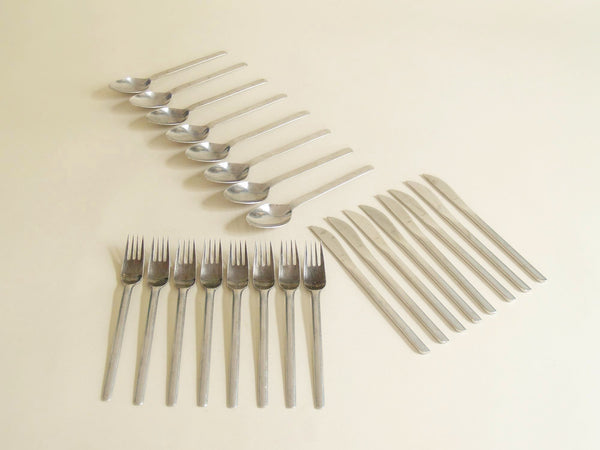 Ménagère / Service de table par Nils Johan, Suède (vers 1950)..Modernist Cutlery Set by Nils Johan, Sweden (circa 1950)