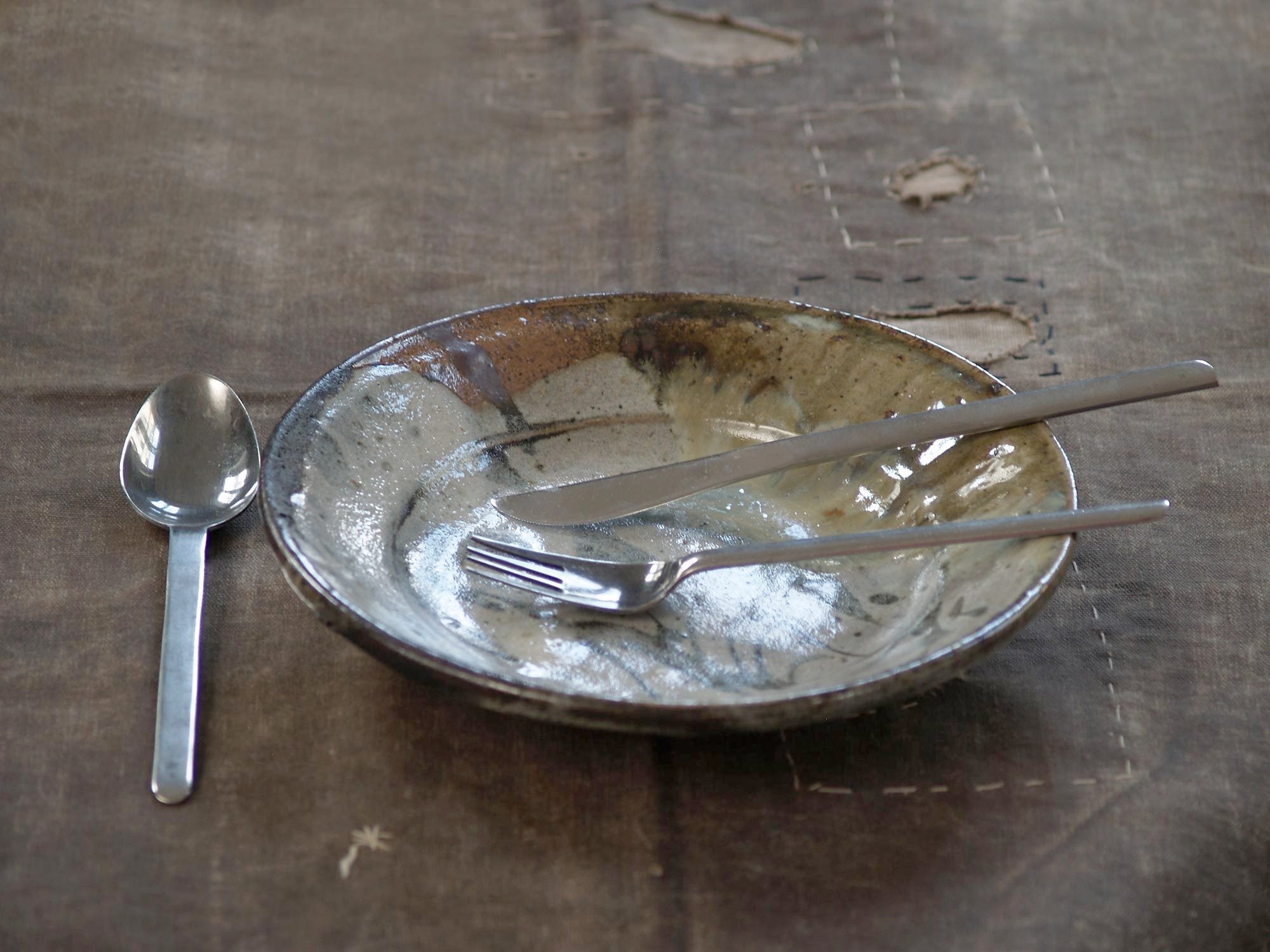 Ménagère / Service de table par Nils Johan, Suède (vers 1950)..Modernist Cutlery Set by Nils Johan, Sweden (circa 1950)