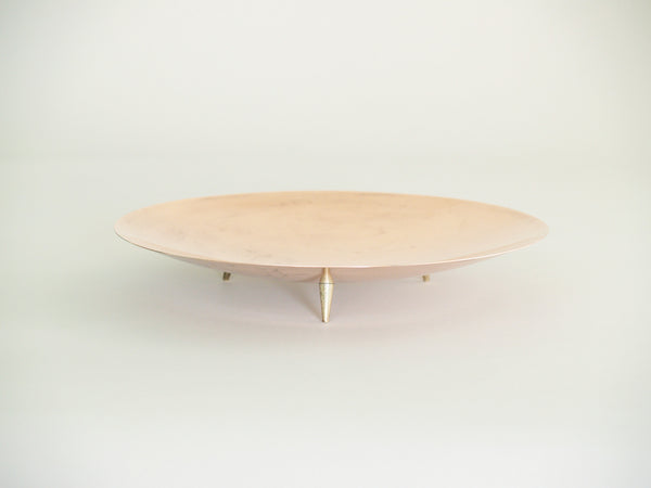 Coupe d’Ernst Dragsted, Danemark (vers 1940)..Large dish by Ernst Dragsted, Denmark (circa 1940)