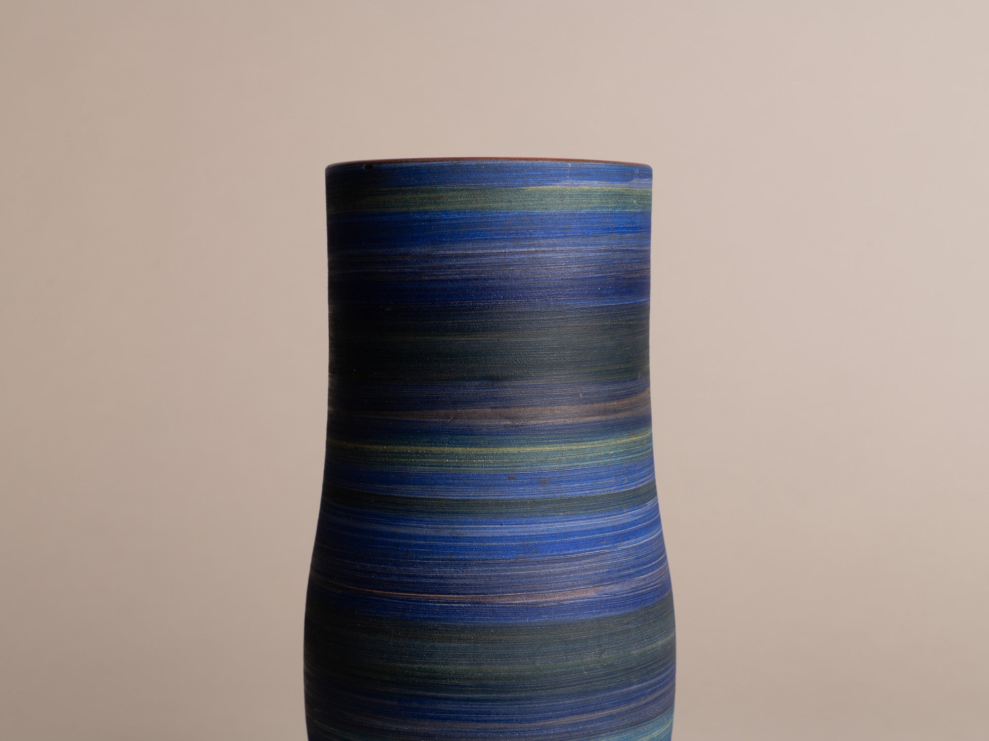 Vase de Georges Cueille, France (vers 1958)..Vallauris vase by Georges Cueille, France (circa 1958)