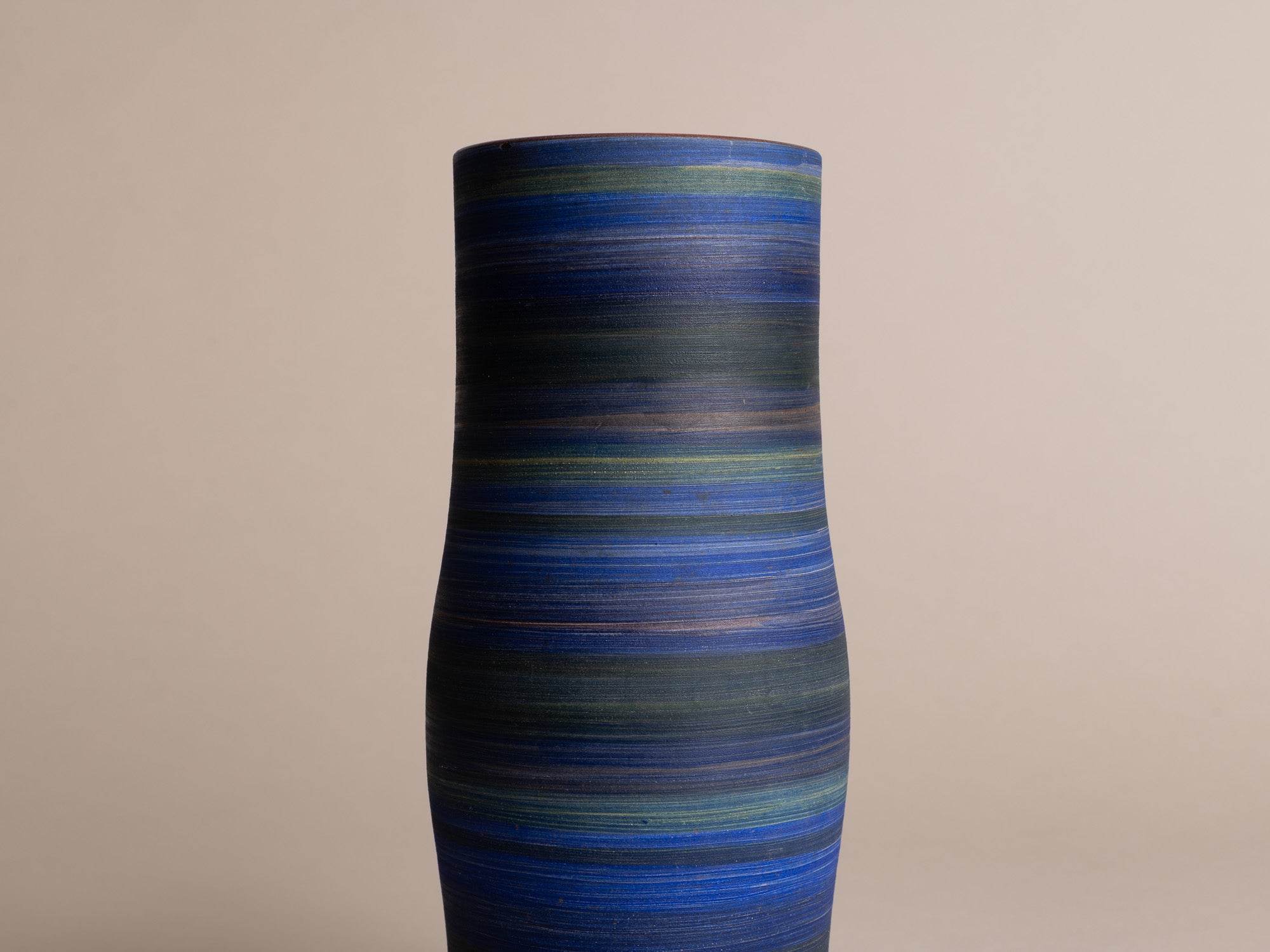 Vase de Georges Cueille, France (vers 1958)..Vallauris vase by Georges Cueille, France (circa 1958)