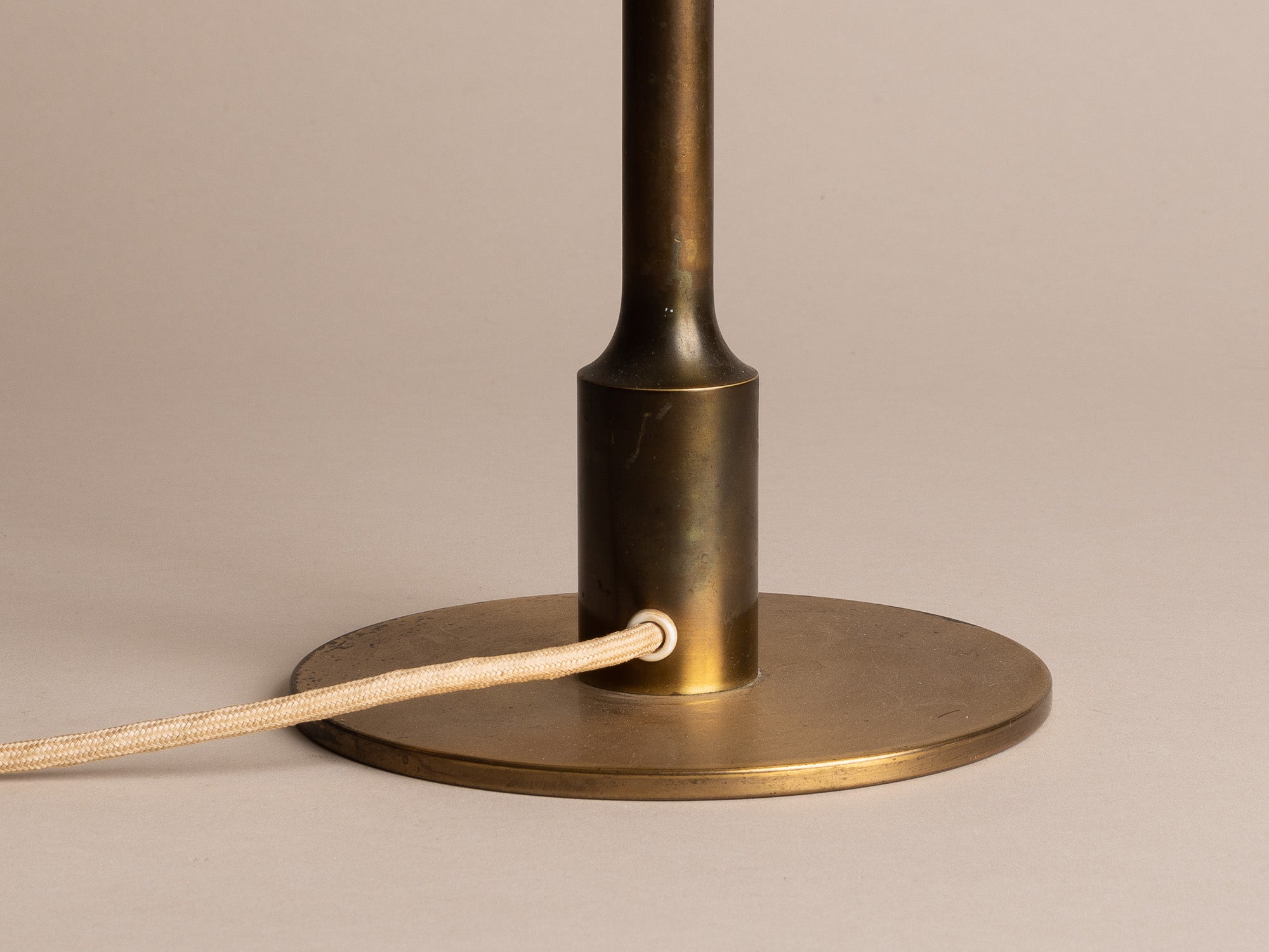 Lampe Kongelys T3 Minor de Niels Rasmussen Thykier pour Fog & Mørup, Danemark (vers 1950)..Kongelys lamp by Niels Rasmussen Thykier for Fog & Mørup, Denmark (circa 1950)
