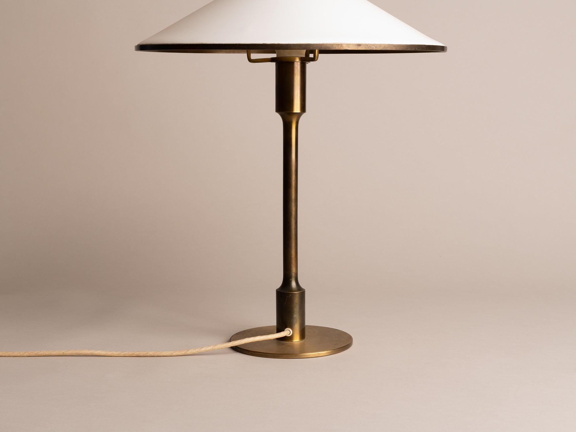 Lampe Kongelys T3 Minor de Niels Rasmussen Thykier pour Fog & Mørup, Danemark (vers 1950)..Kongelys lamp by Niels Rasmussen Thykier for Fog & Mørup, Denmark (circa 1950)