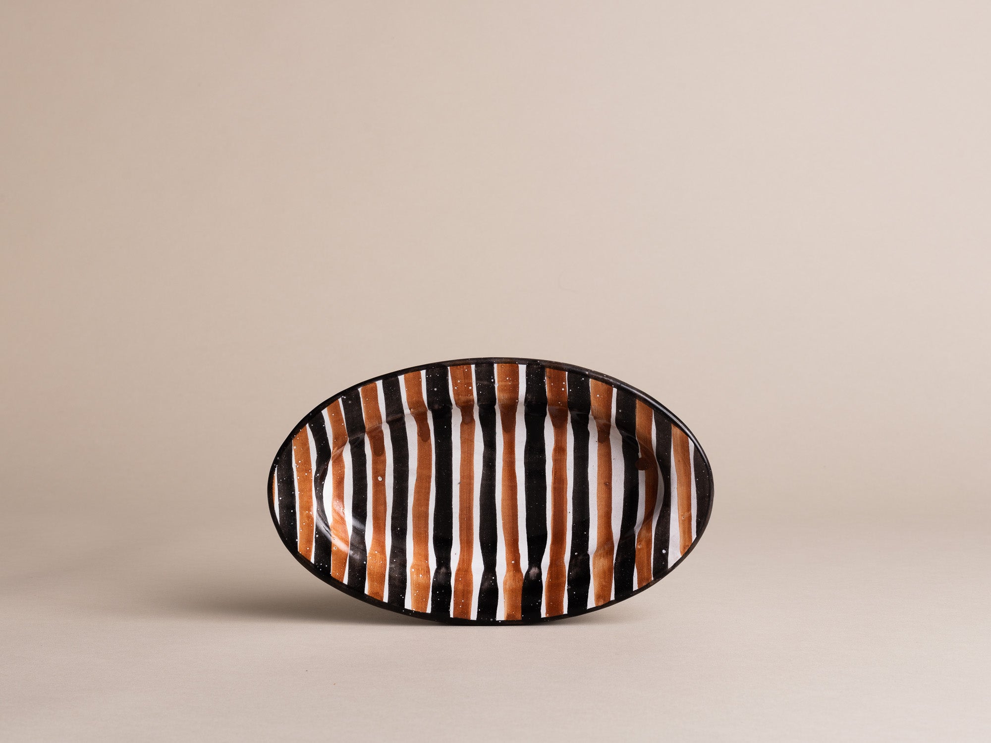 Paire de coupes de Robert Picault, France (vers 1948)..Set of 2 oval bowls by Robert Picault, France (circa 1948)