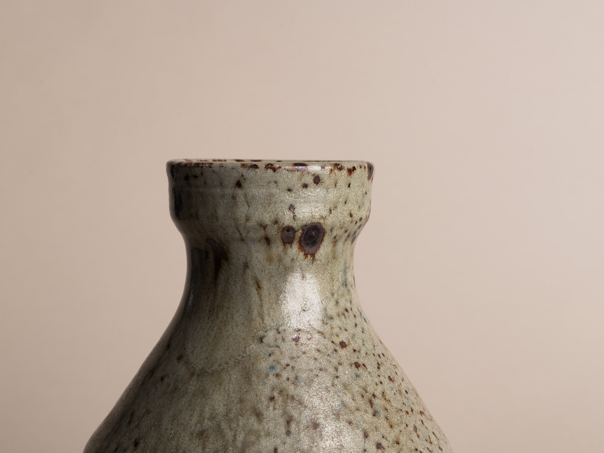 Rare vase en grès de Robert Picault, France (vers 1960)..Rare stoneware vase by Robert Picault, France (circa 1960)