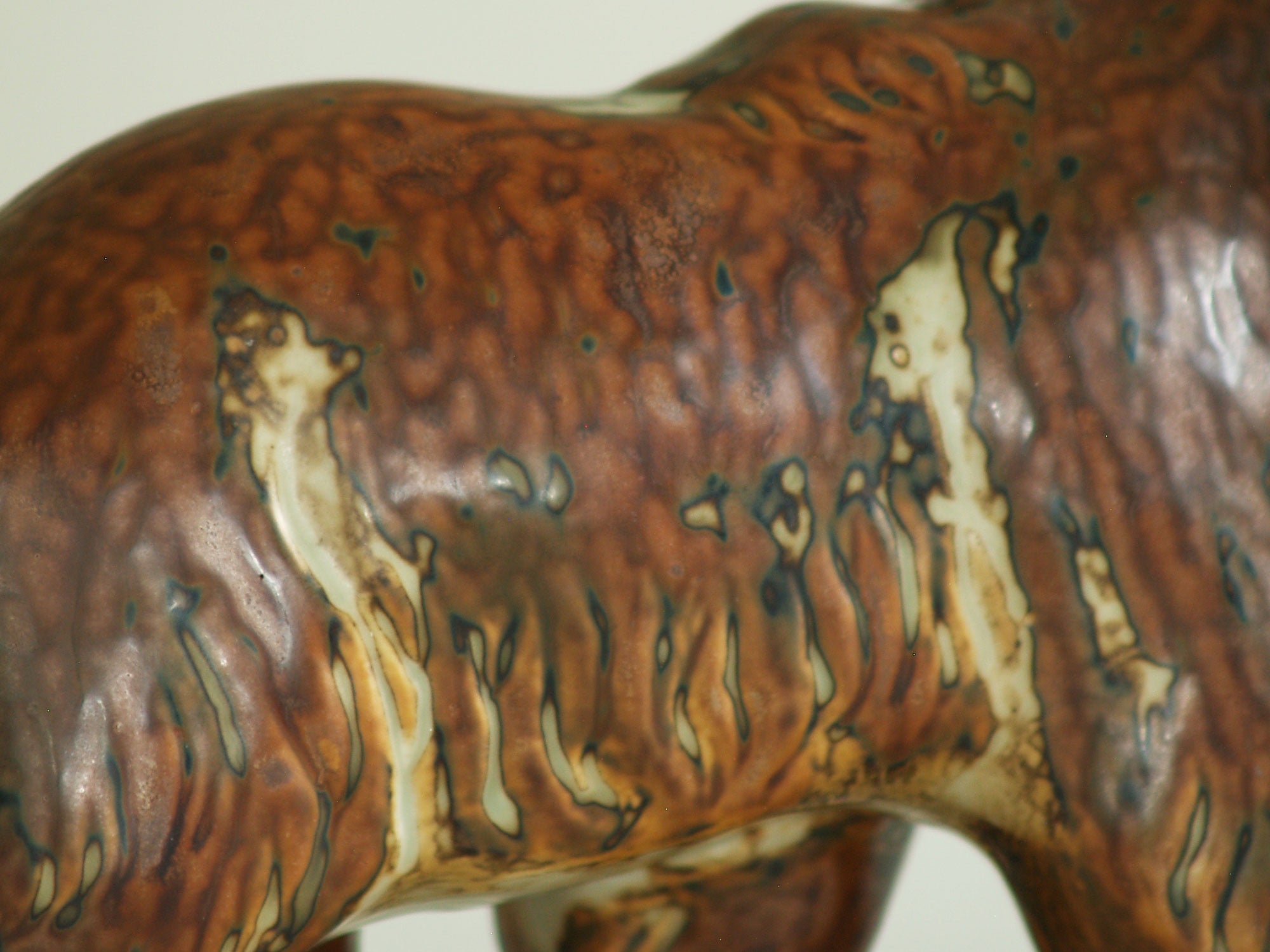 Ensemble Ours de Knud Kyhn pour Royal Copenhagen, Danemark..Ensemble of bear figurines by Knud Kyhn for Royal Copenhagen, Denmark