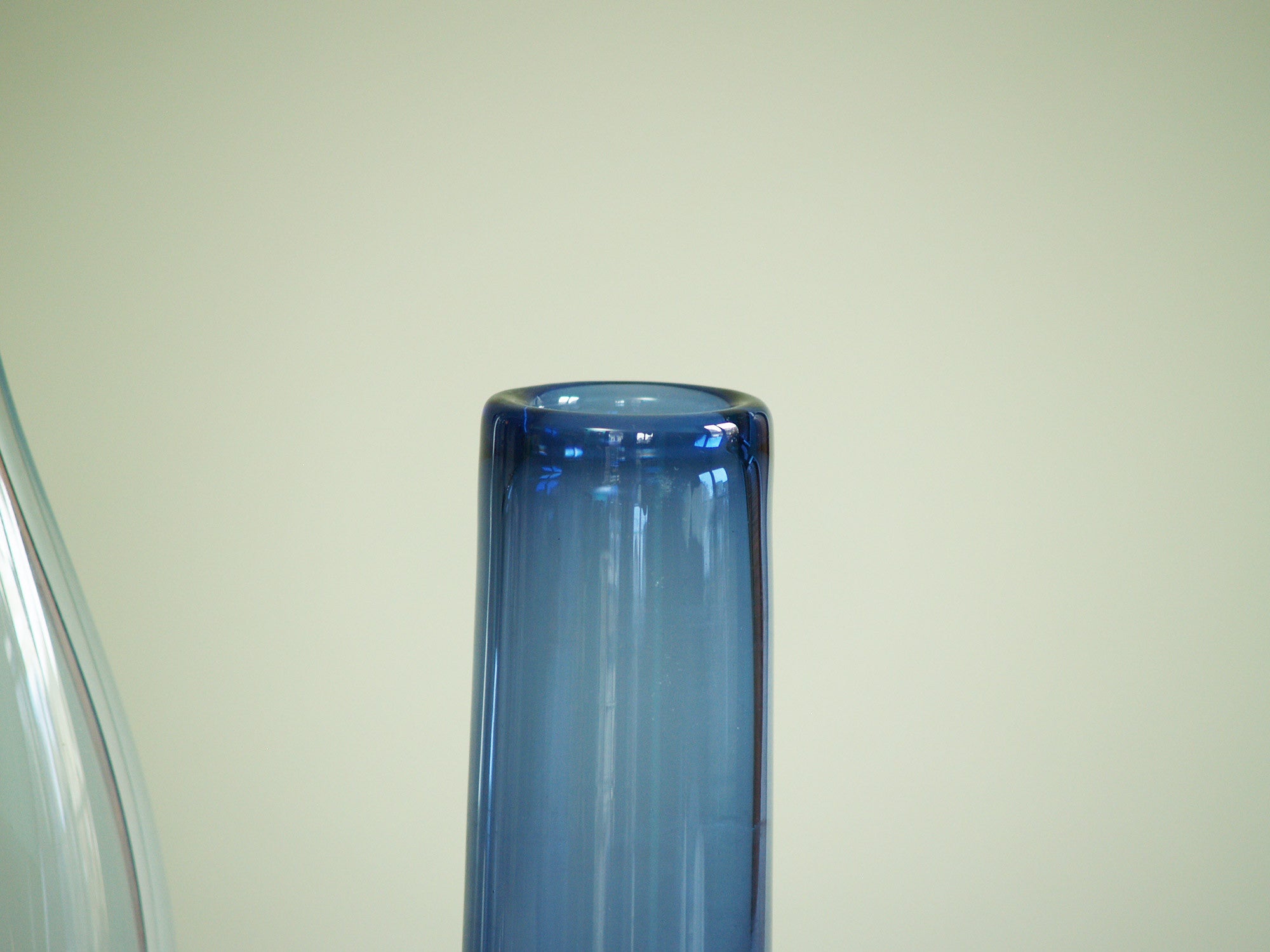 Ensemble de vases par Per Lütken pour Holmegaard, Danemark (1960)..Per Lütken's Ensemble for Holmegaard, Denmark (1960)