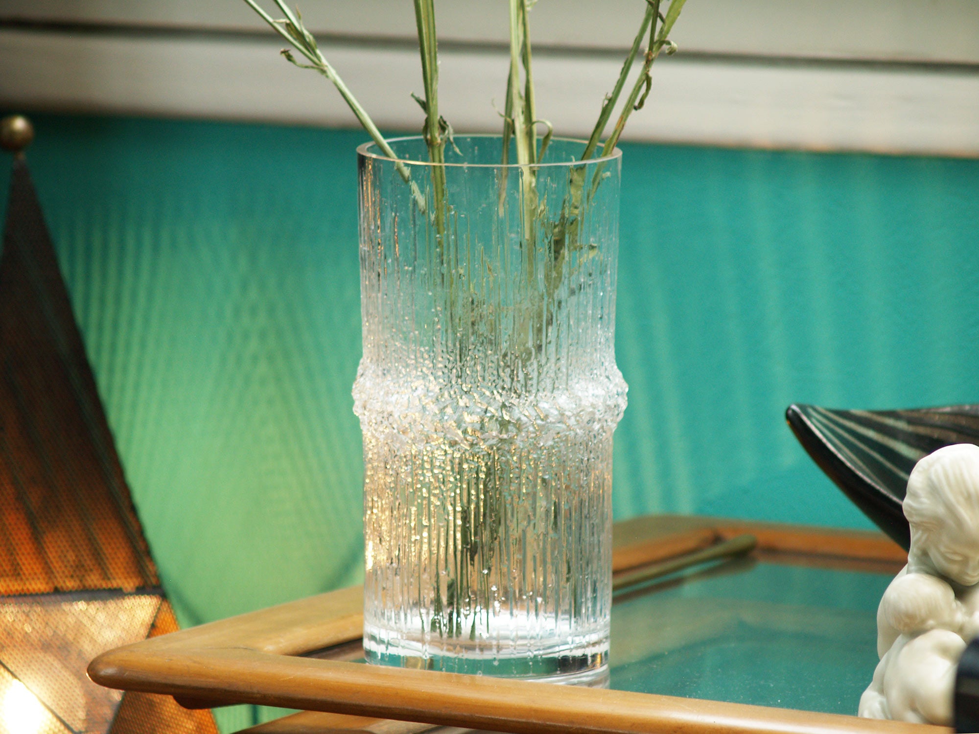 Vase Niva de Tapio Wirkkala pour Iittala, Finlande (1971)..Vase Niva by Tapio Wirkkala for Iittala, Finland (1971)