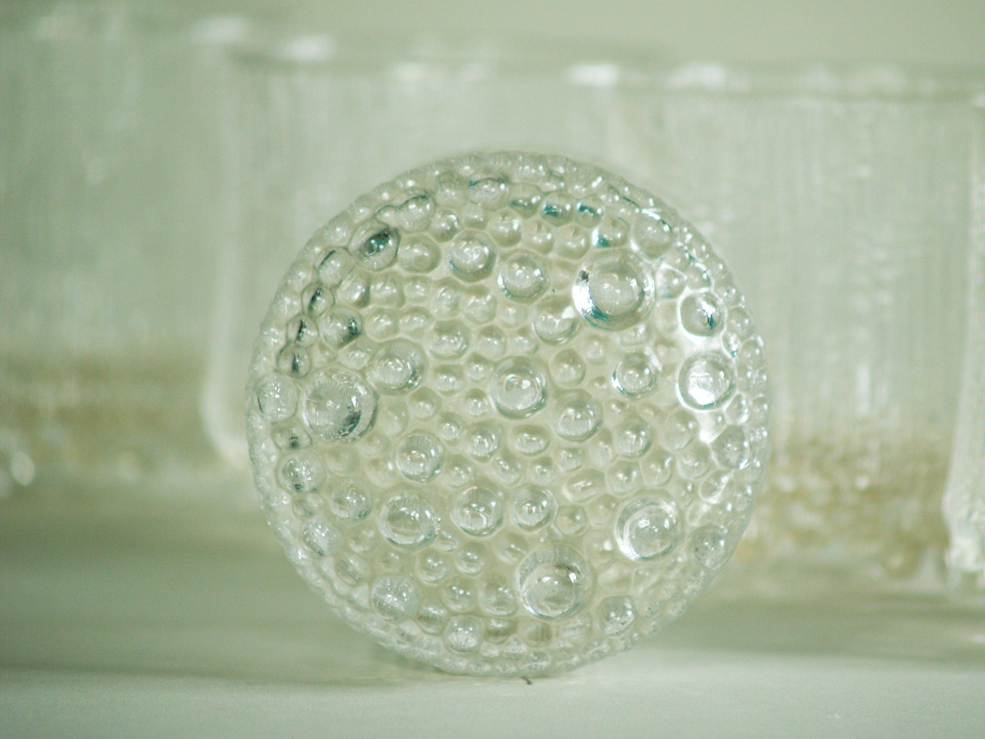 Service de verres Ultima Thule de Tapio Wirkkala pour Iittala, Finlande (vers 1968)..Ultima Thule glasses set by Tapio Wirkkala for Iittala, Finland (circa 1968)
