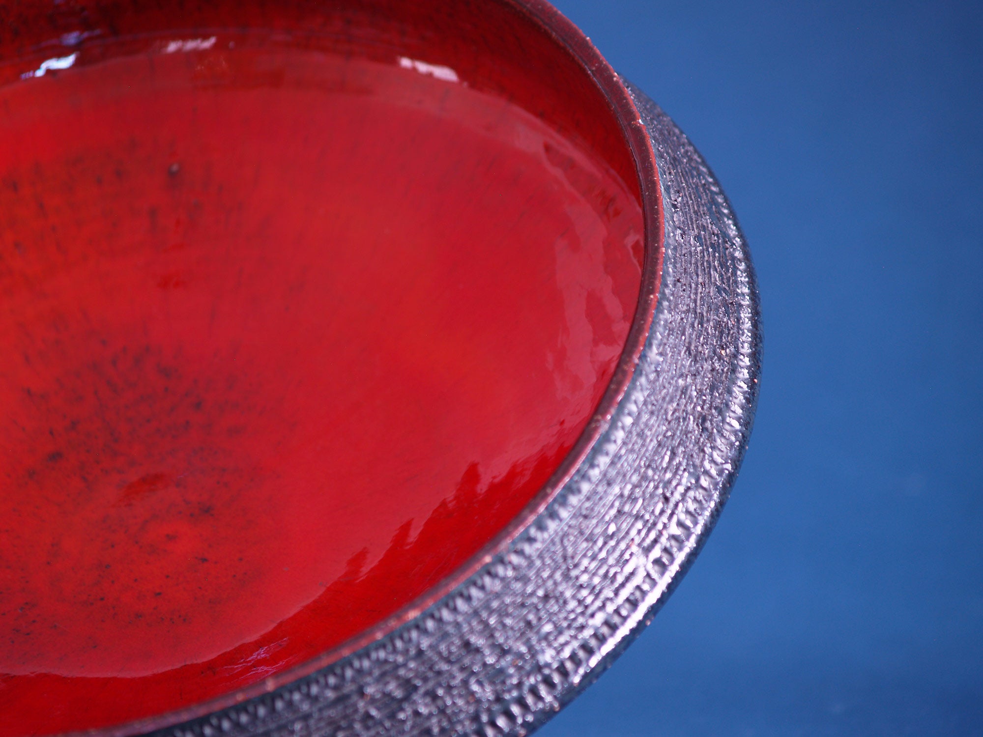 Grande coupe de Rogier Vandeweghe pour Amphora, Belgique (vers 1963)..Huge bowl by Rogier Vandeweghe for Amphora, Belgium (circa 1963)