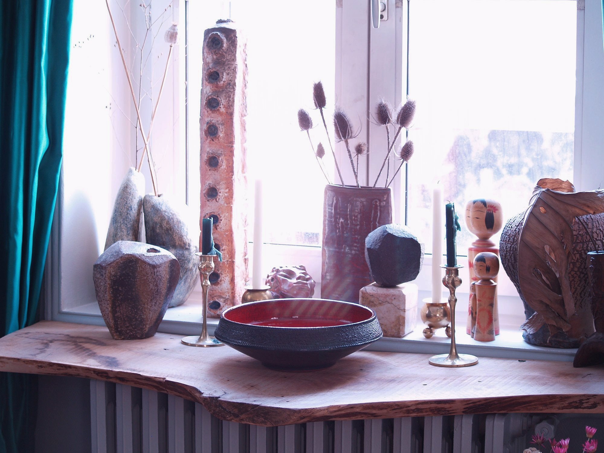 Grande coupe de Rogier Vandeweghe pour Amphora, Belgique (vers 1963)..Huge bowl by Rogier Vandeweghe for Amphora, Belgium (circa 1963)