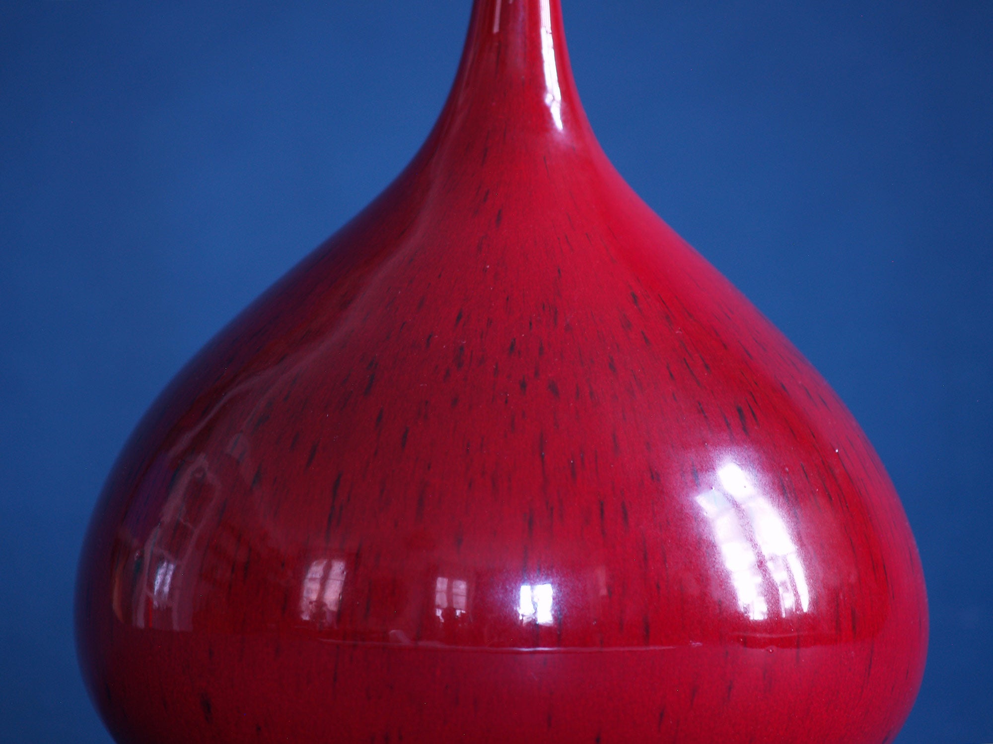 Important vase Figue par Perignem, Belgique (vers 1965)..outstanding fig-shaped Vase by Perignem, Belgium (circa 1965)