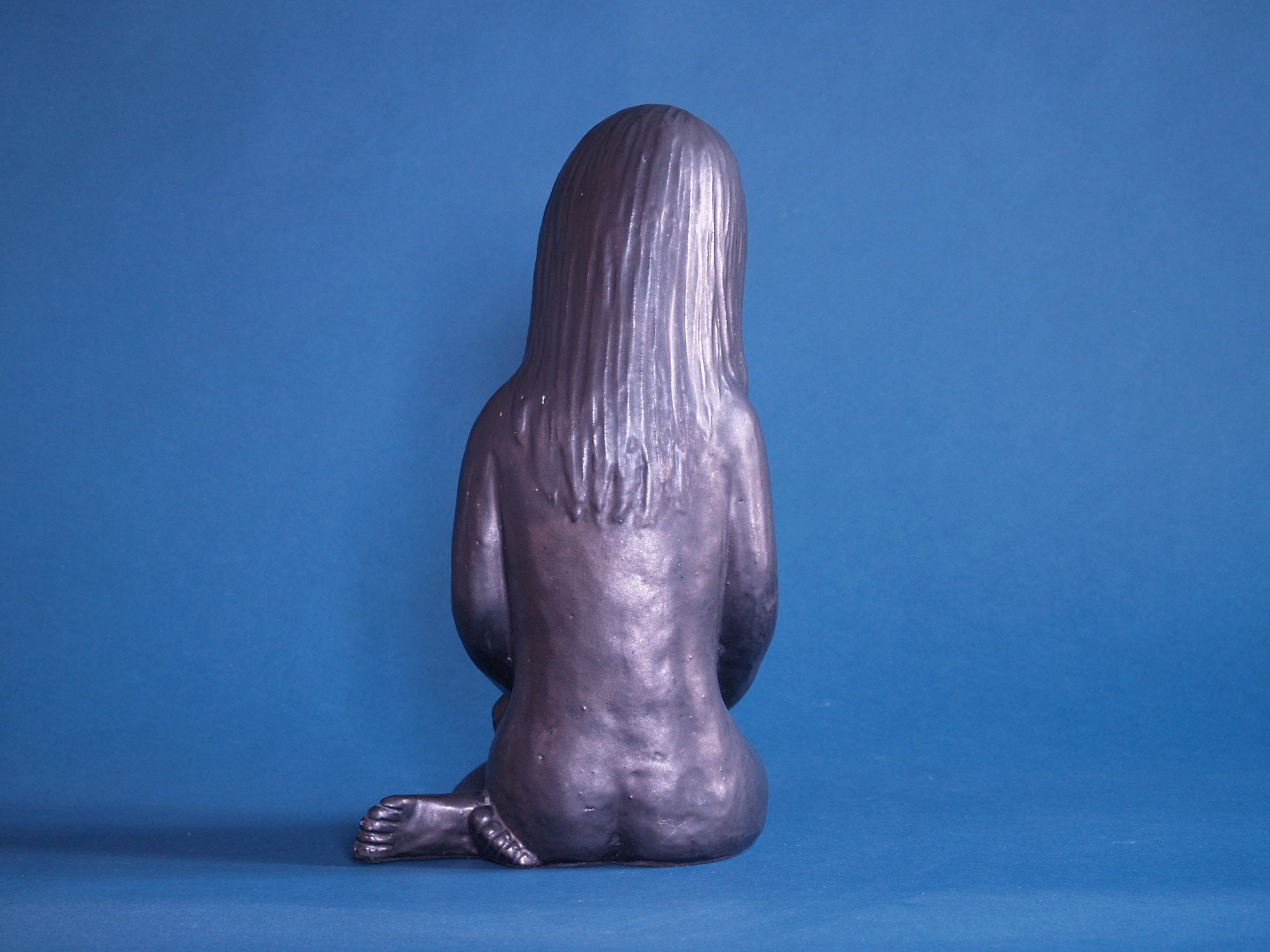 "Maternité" Sculpture par Emiel Laskaris, Belgique (vers 1965)..Outstanding Maternity sculpture by Emiel Laskaris, Belgium (circa 1965)