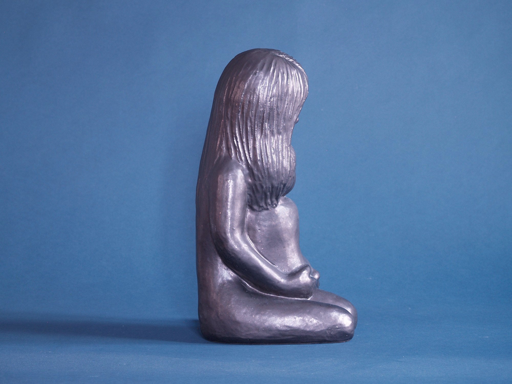 "Maternité" Sculpture par Emiel Laskaris, Belgique (vers 1965)..Outstanding Maternity sculpture by Emiel Laskaris, Belgium (circa 1965)
