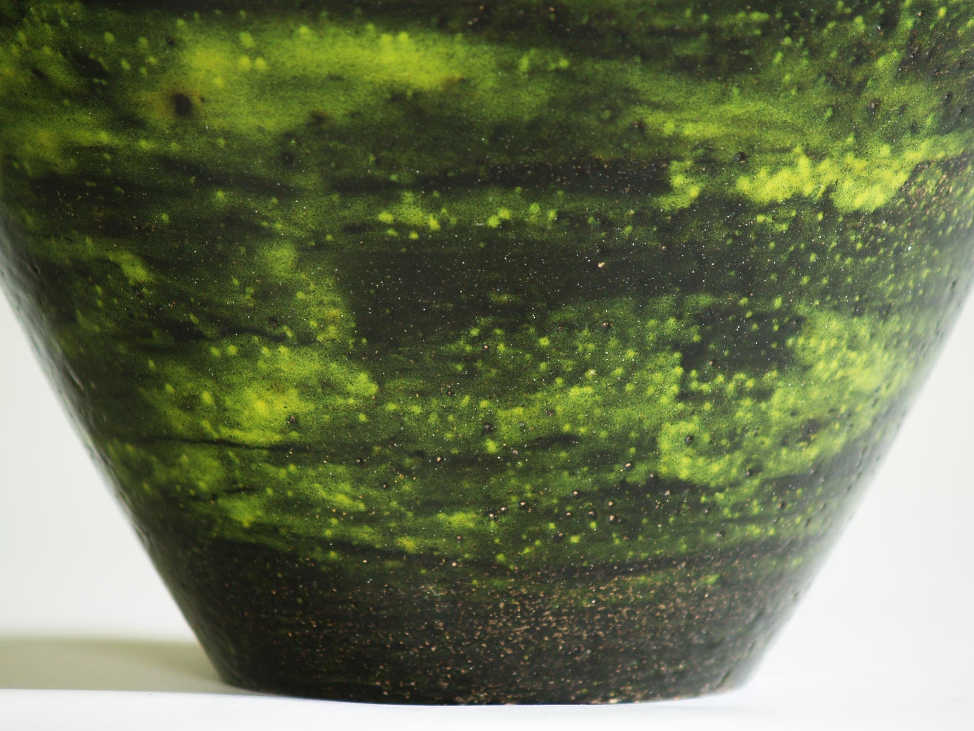 Coupe vasque de Mado Jolain, France (vers 1960)..Large bowl by Mado Jolain, France (circa 1960)