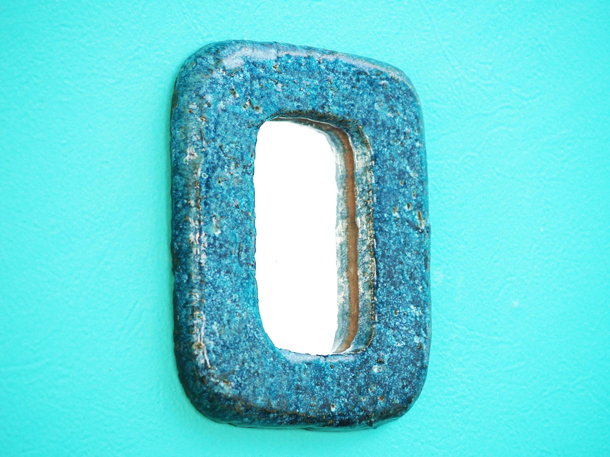 Miroir de Robert et Violette Meynard, France (années 1960)..Mirror by Robert and Violette Meynard, France (circa 1960)