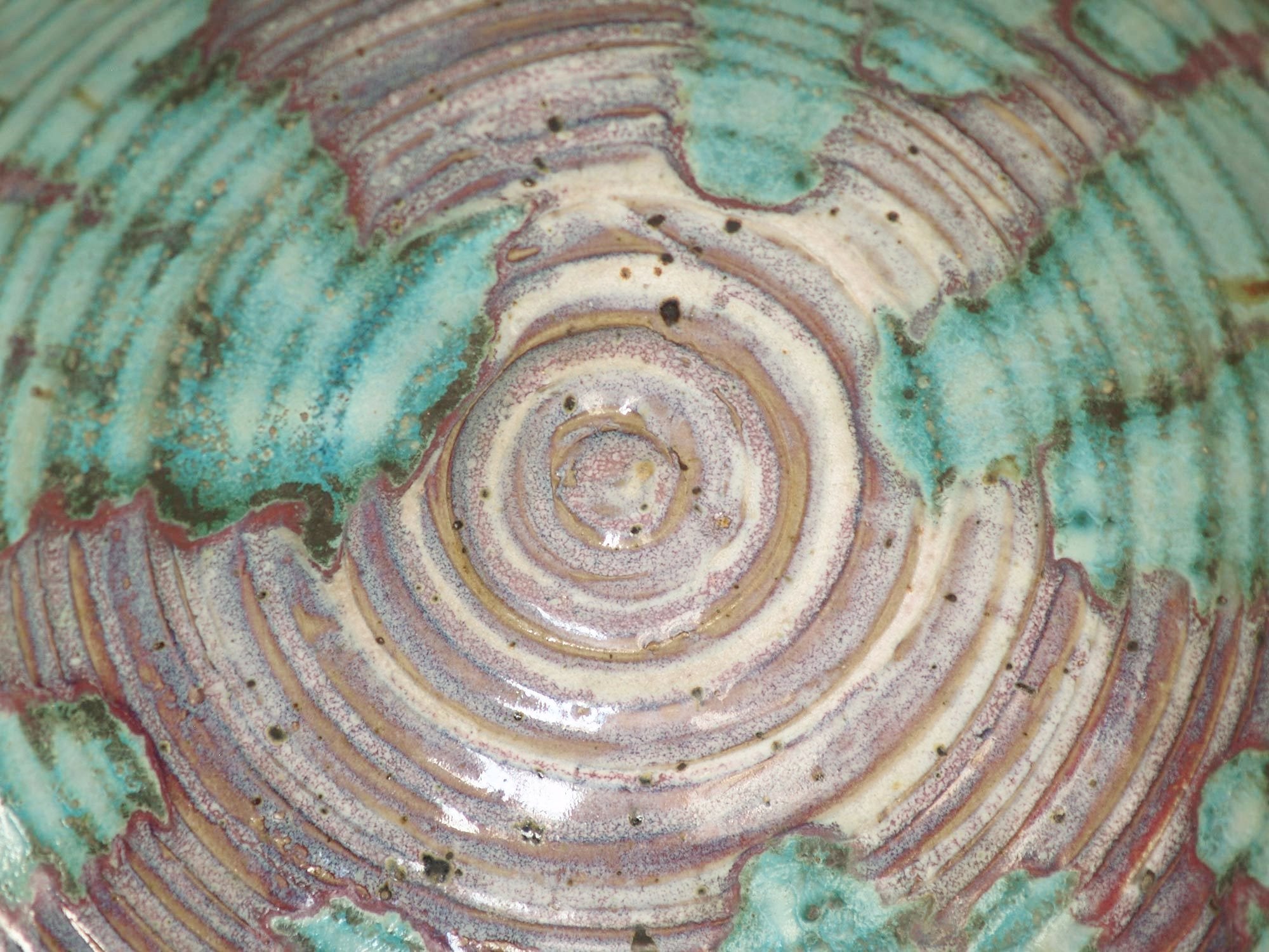 Rare coupe japoniste d'Eugène Lion pour Primavera, France (vers 1915‑20)..Japonisme Bowl by Eugène Lion for Primavera, France (ca. 1915‑20)