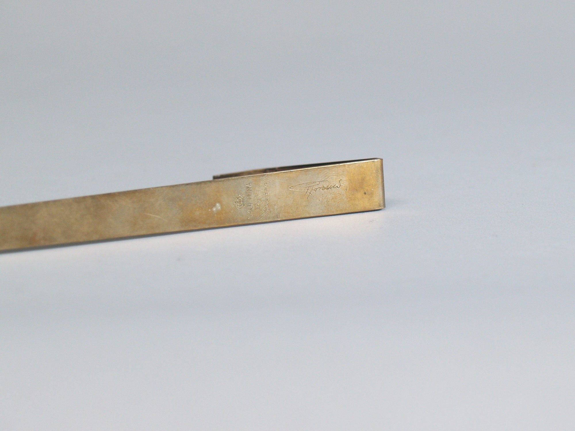 Applique Lampett de Pierre Forsell & Skultuna, Suède (vers 1958)..Lampett Wall light by Pierre Forsell & Skultuna, Sweden (circa 1958)