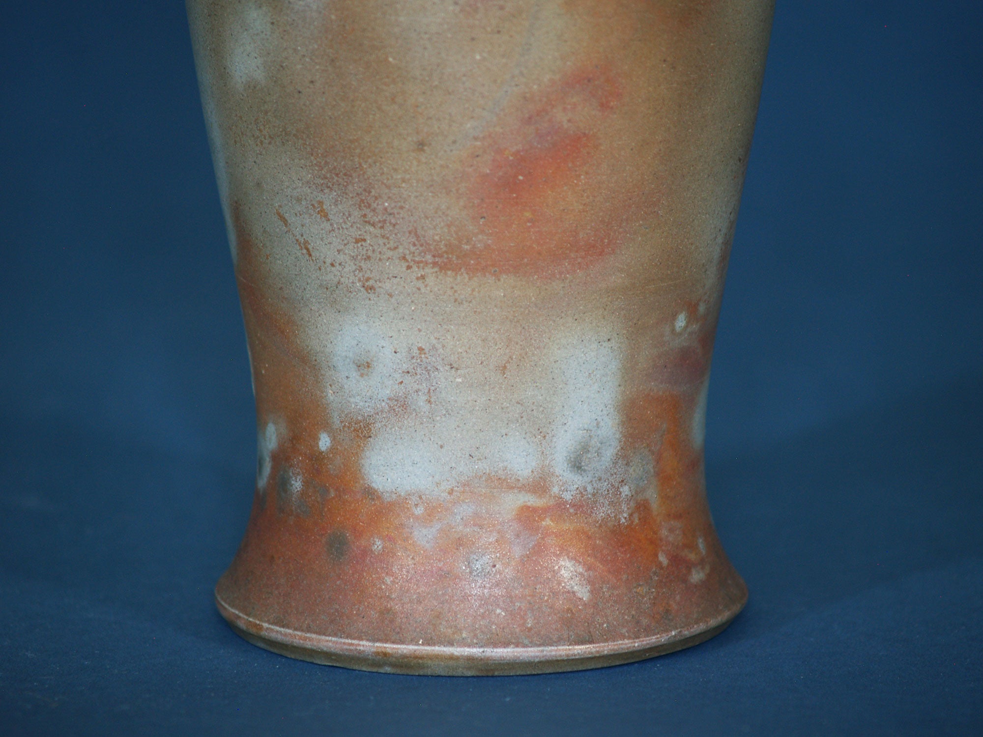 Vase balustre de Kimura Toho, Japon (vers 1980)..Bizen ware vase by Kimura Toho, Japan (ca. 1980)