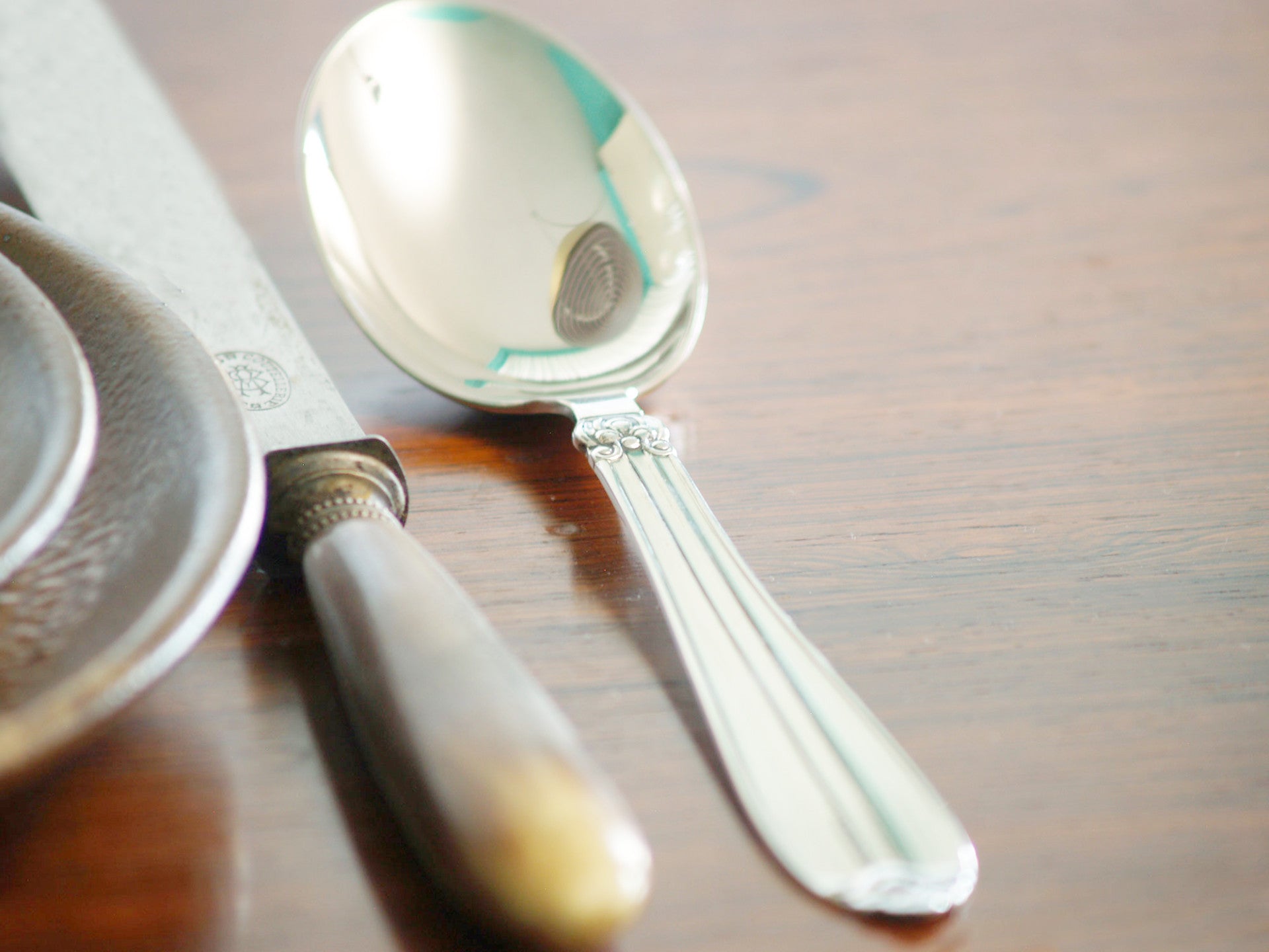 Ménagère, service Hanne par Fredericia Sølv, Danemark (vers 1950)..Hanne Model Cutlery Set by Fredericia Sølv, Denmark (circa 1950)