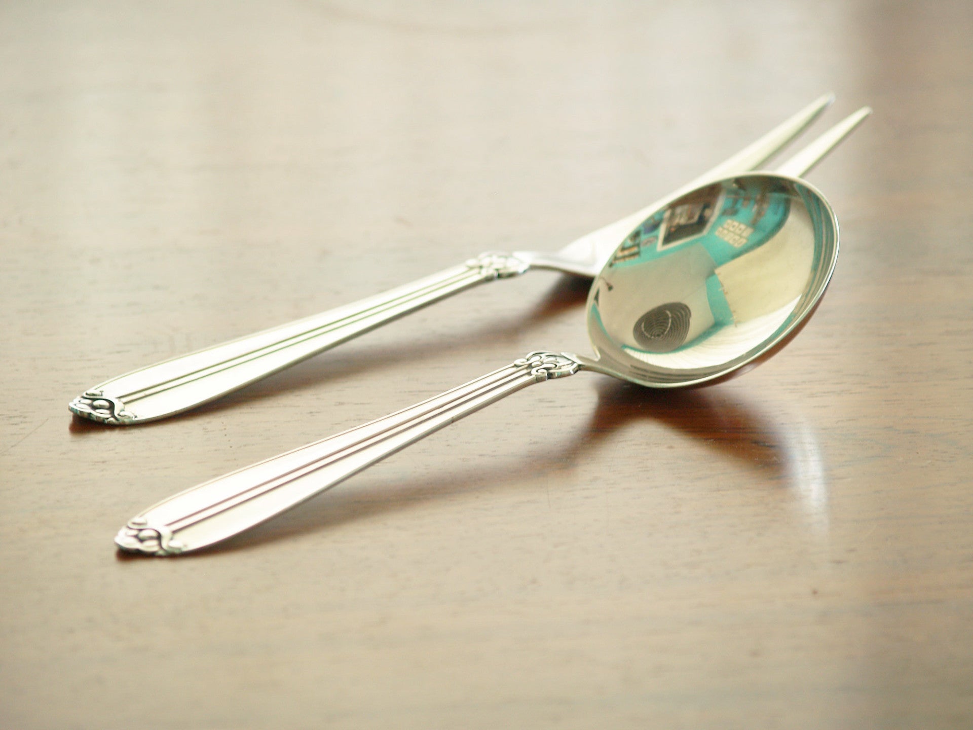 Ménagère, service Hanne par Fredericia Sølv, Danemark (vers 1950)..Hanne Model Cutlery Set by Fredericia Sølv, Denmark (circa 1950)