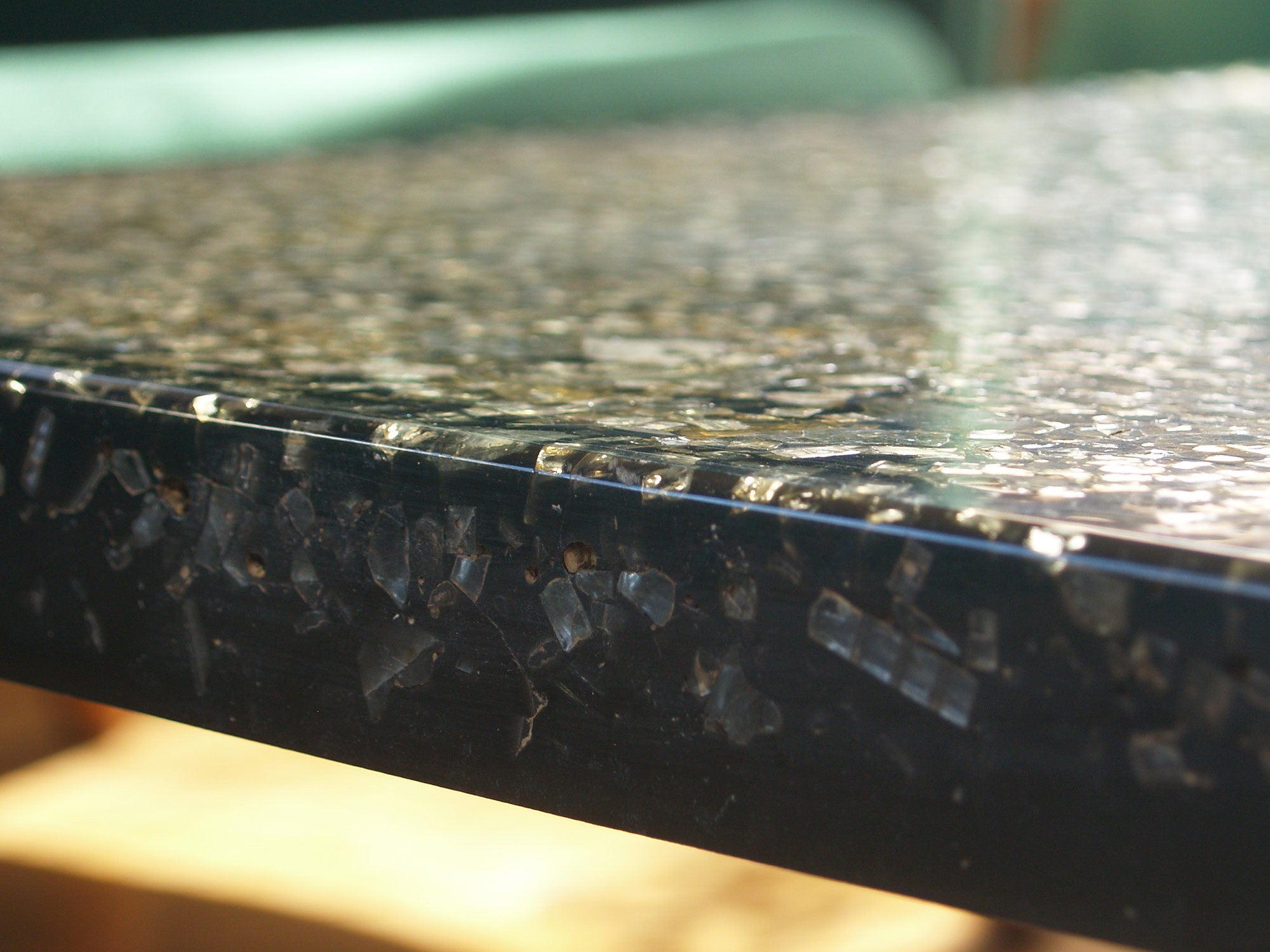 Table basse en résine de Pierre Giraudon, France (vers 1970)..Fractal Resin coffee table by Pierre Giraudon, France (circa 1970)