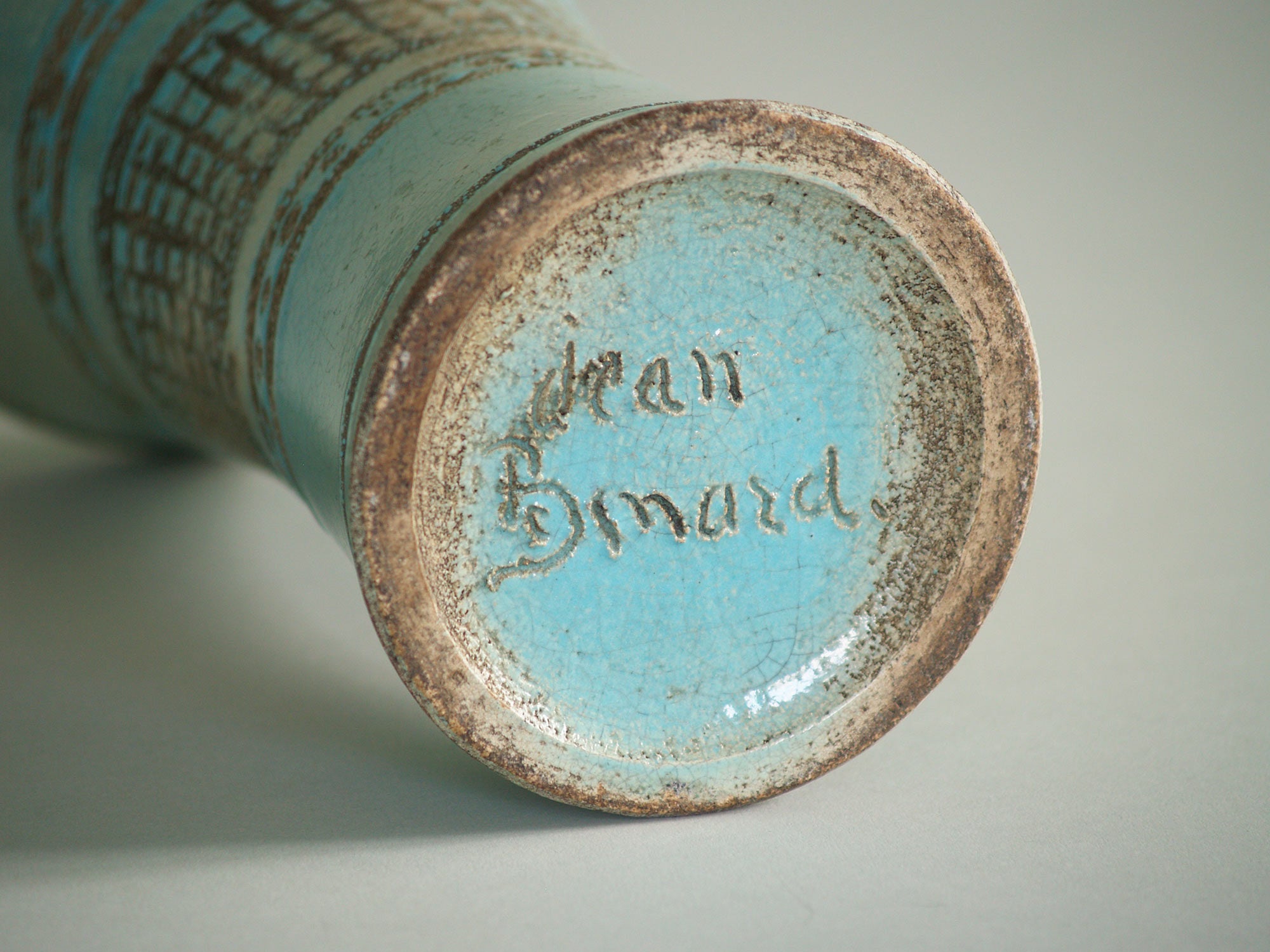 Vase de Jean Besnard, France (vers 1929)..Vase by Jean Besnard, France (circa 1929)