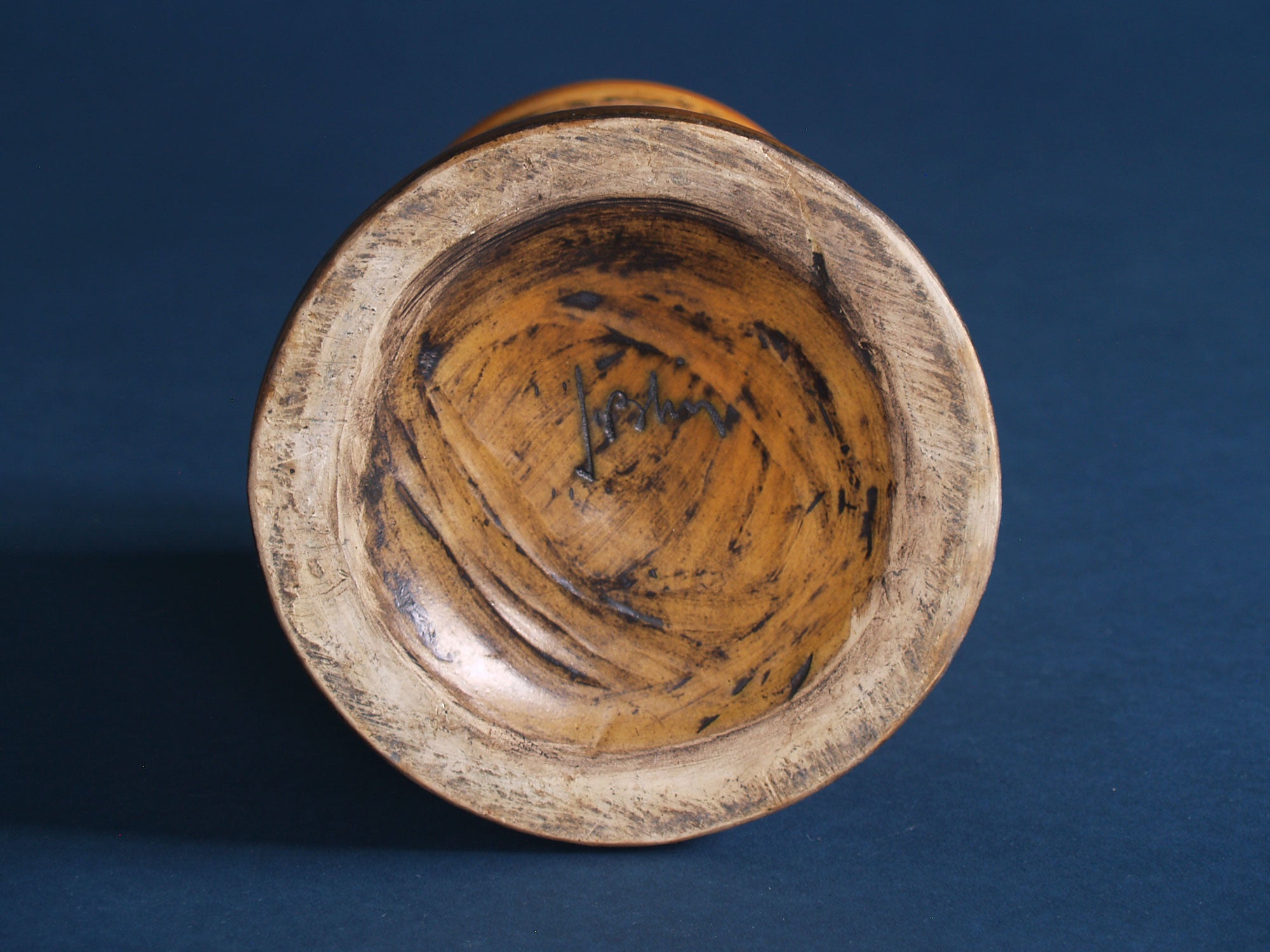 Vase de Jacques Blin, France (vers 1980)..Vase by Jacques Blin, France (circa 1980)