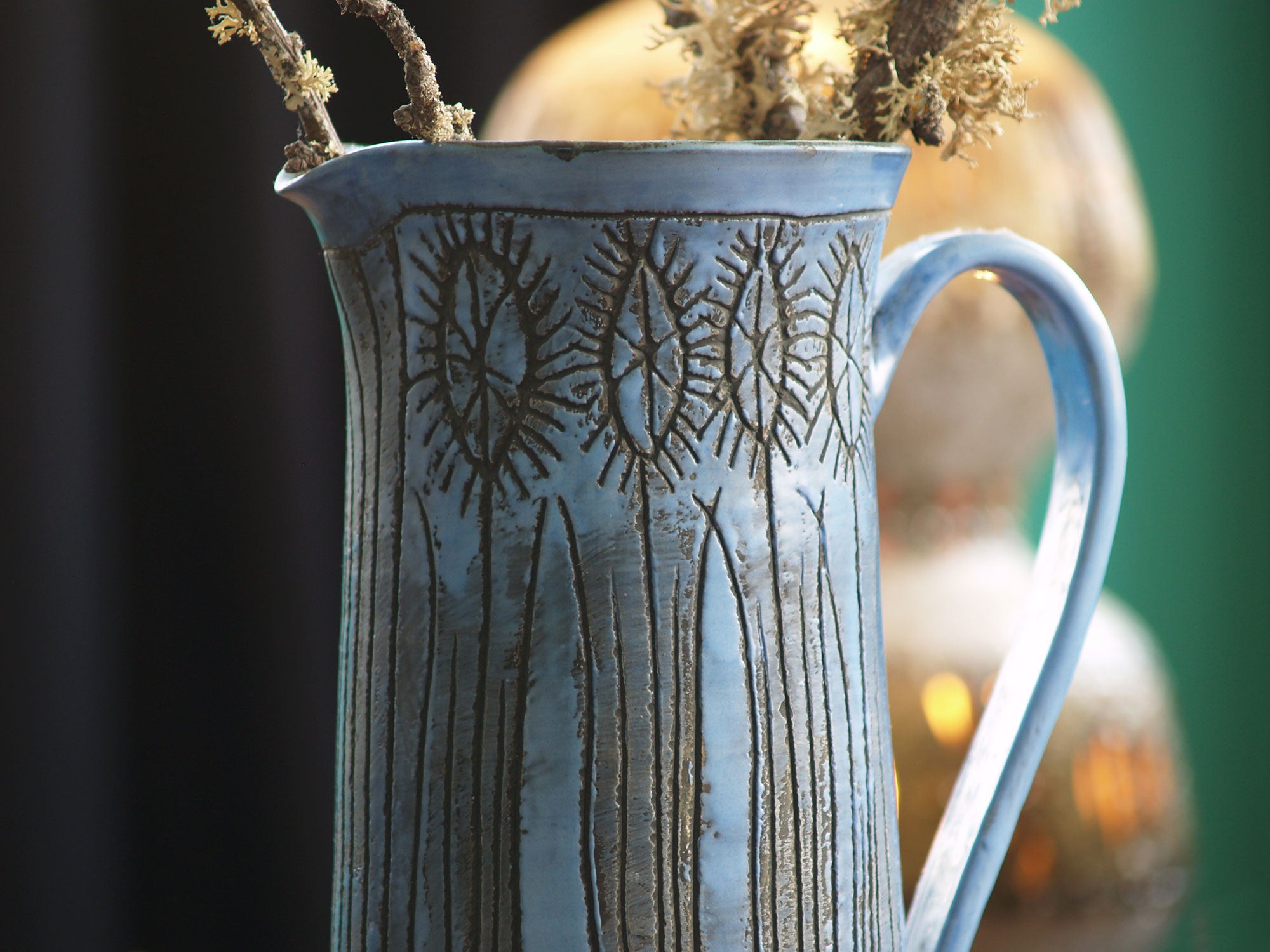 Pichet‑Vase de Jacques Pouchain, France (1958)..Pitcher by Jacques Pouchain, France (1958)