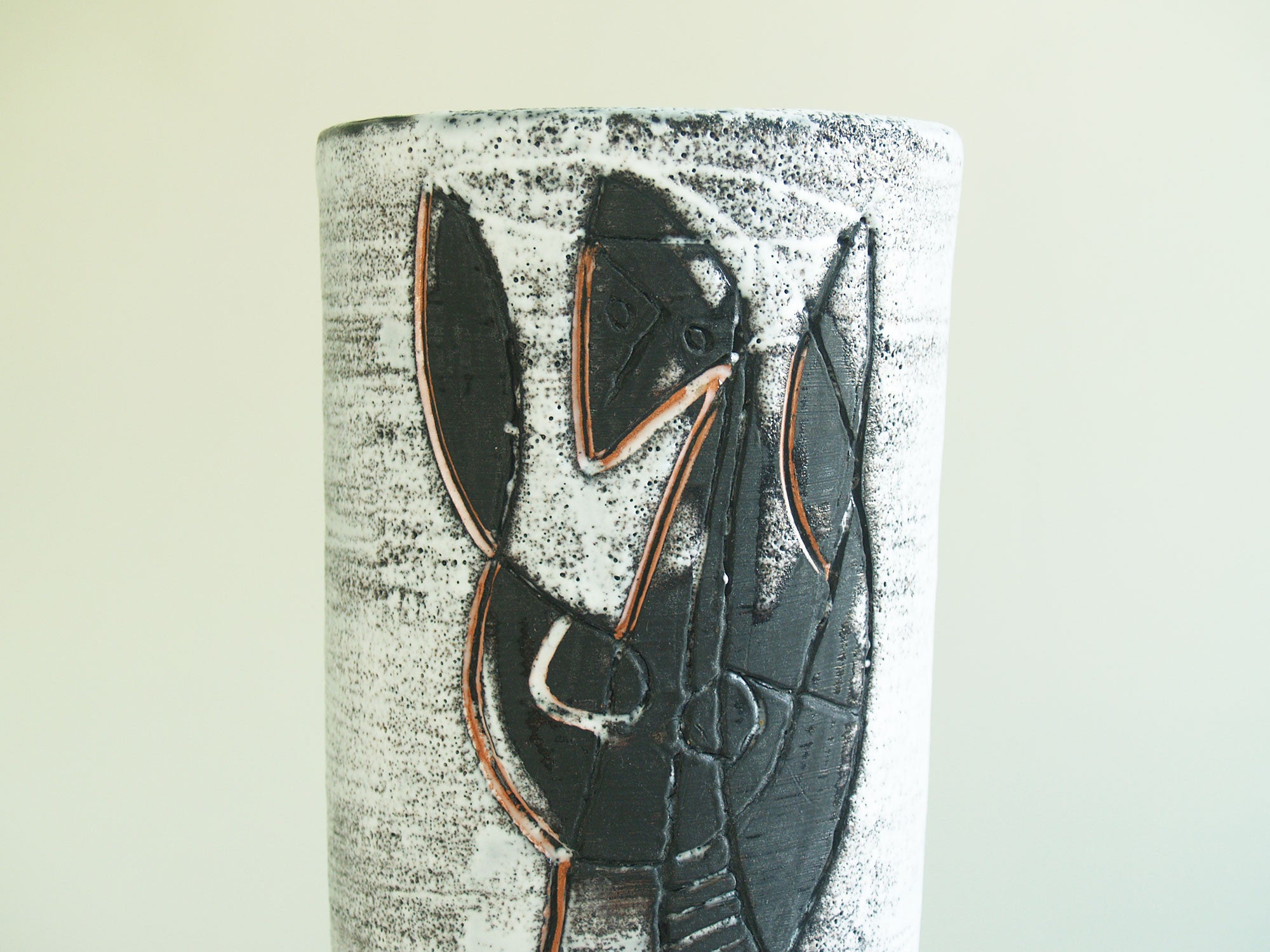 Vase Angelus Novus de Jacques Pouchain, France (vers 1959)..Angelus Novus Vase by Jacques Pouchain, France (circa 1959)