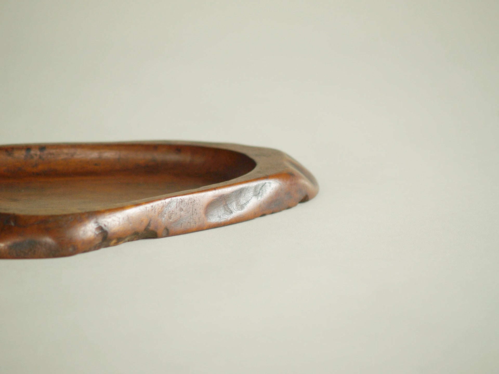 Rare coupe / plateau à thé Sencha mingei, Japon (vers 1920)..Unique Mingei Sencha tray, Japan (circa 1920)