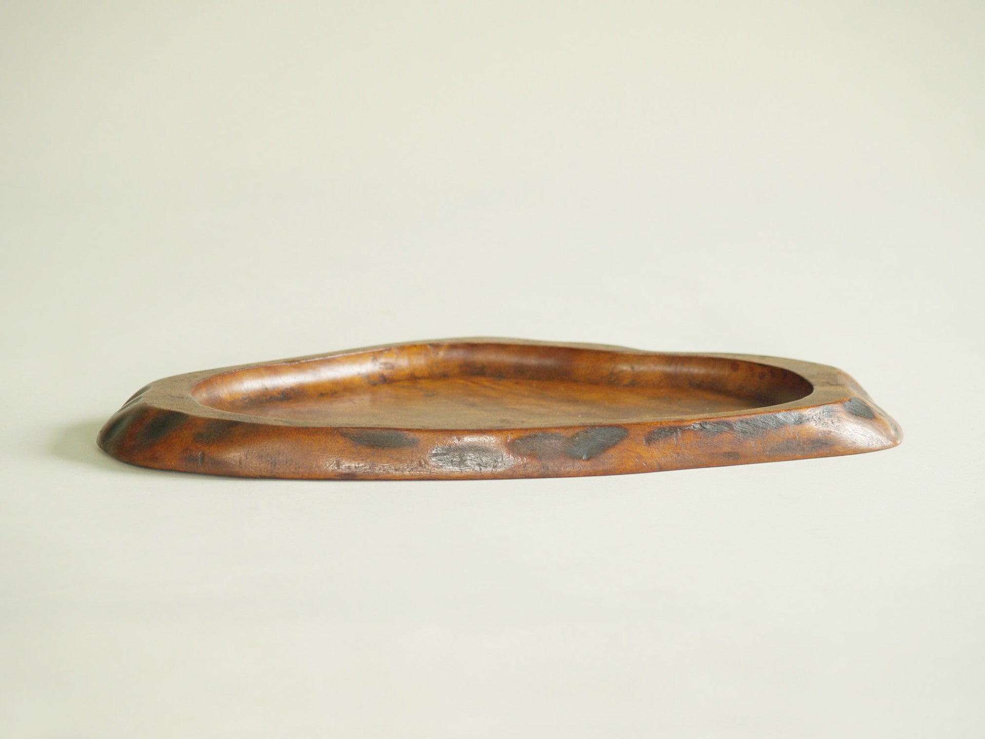 Rare coupe / plateau à thé Sencha mingei, Japon (vers 1920)..Unique Mingei Sencha tray, Japan (circa 1920)