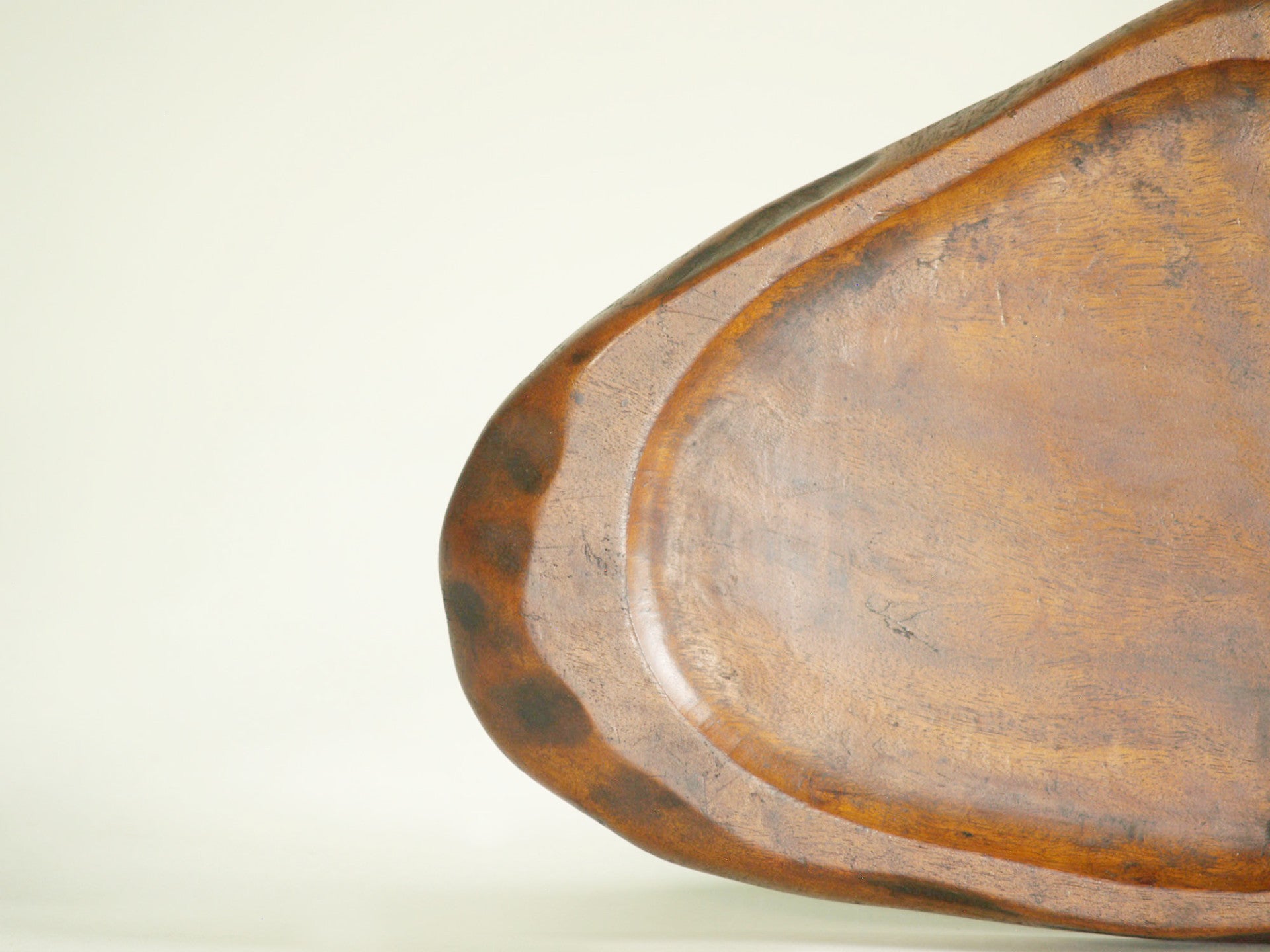 Rare coupe / plateau à thé Sencha mingei, Japon (vers 1920)..Unique Mingei Sencha tray, Japan (circa 1920)