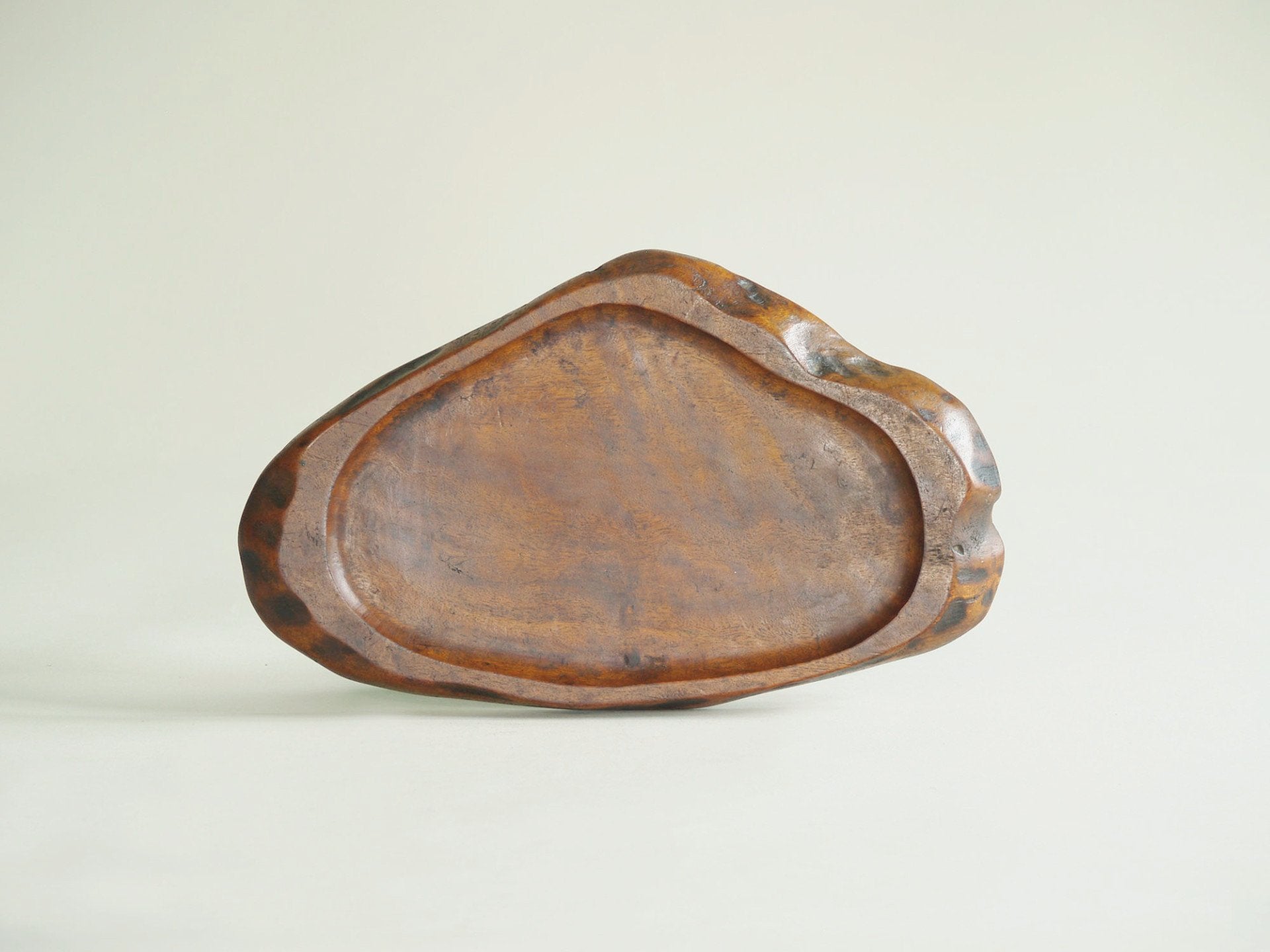 Rare coupe / plateau à thé Sencha mingei, Japon (vers 1920)..Unique Mingei Sencha tray, Japan (circa 1920)