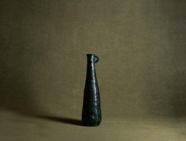 Vase‑bouteille par Claude Bignens, Atelier Claude & Yvon, France (vers 1956-60)..Vase by Claude Bignens, Claude & Yvon, France (ca. 1956-60)