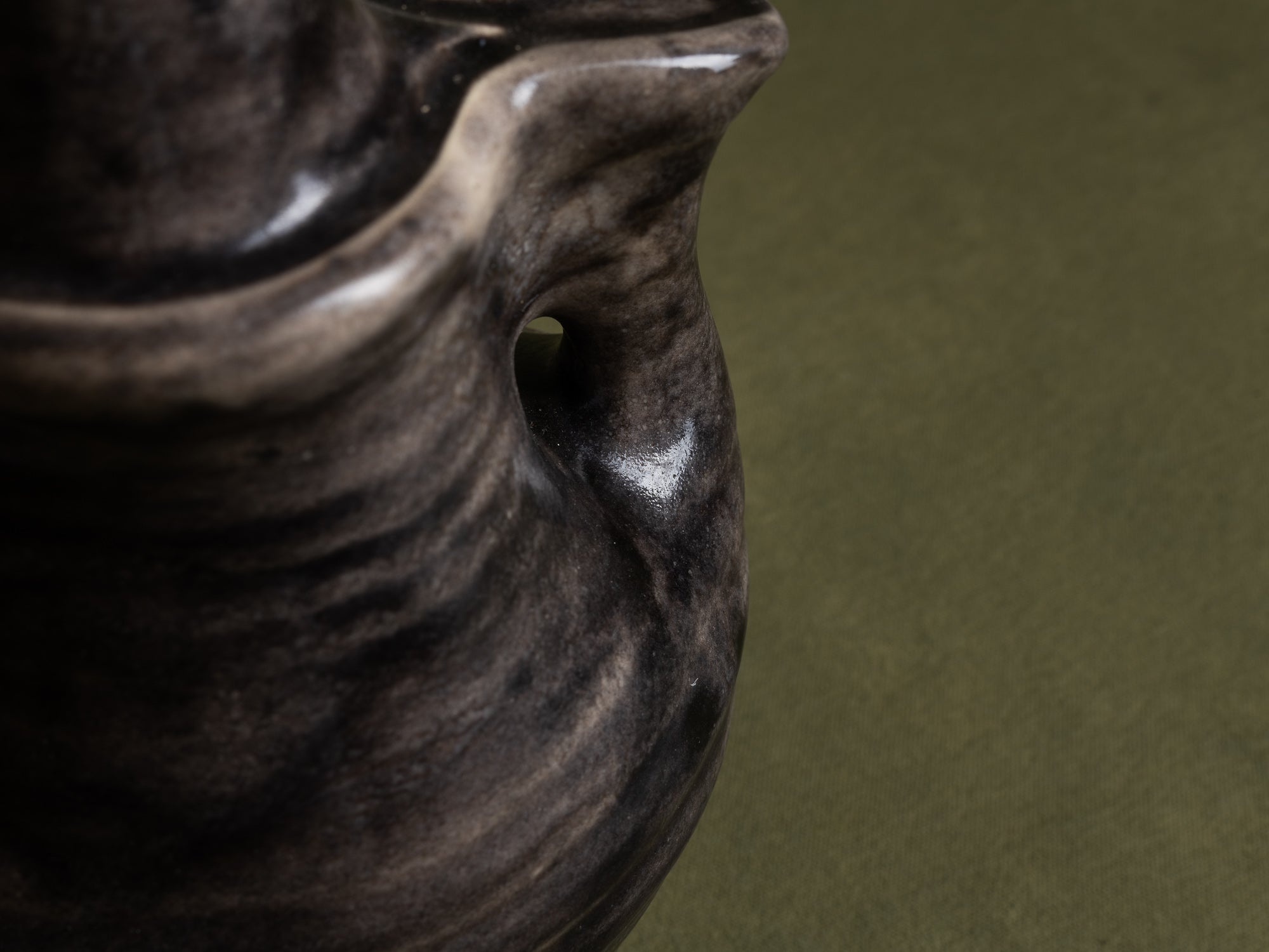 Rare lampe de table de Mado Jolain, France (vers 1955-58)..Unique table lamp by Mado Jolain, France (circa 1955-58)