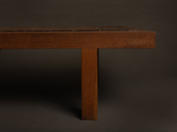 Exceptionnelle table basse en céramique de Jean‑Pierre Viot, France (Vers 1968)..Outstanding ceramic Coffee table by Jean-Pierre Viot, France (circa 1960)